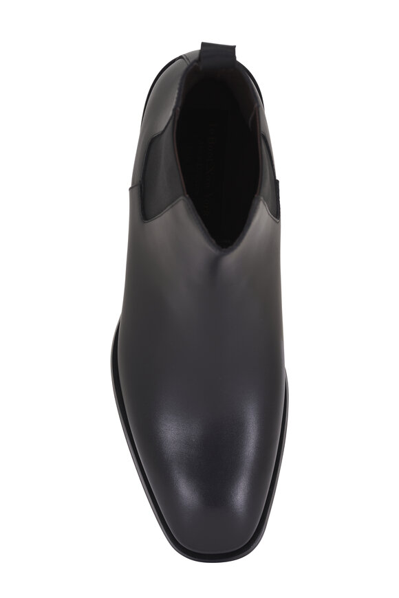 To Boot New York Christophe Black Leather Chelsea Boot - view 3