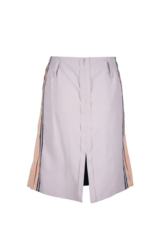 Marni Black & Tan Disco Sequin Poplin Skirt - view 4