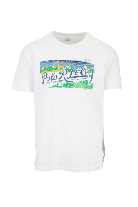 Polo Ralph Lauren - White Logo Graphic T-Shirt