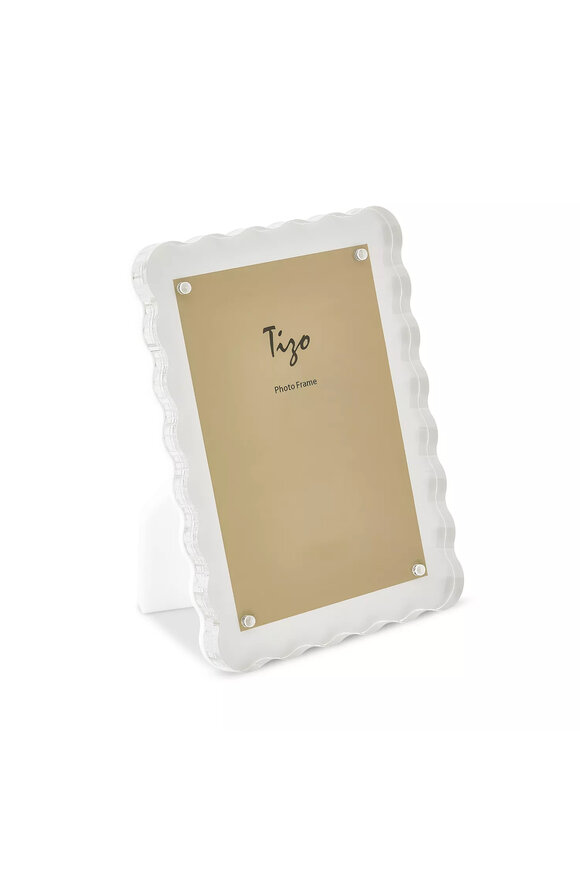 Tizo White Wave Lucite Frame