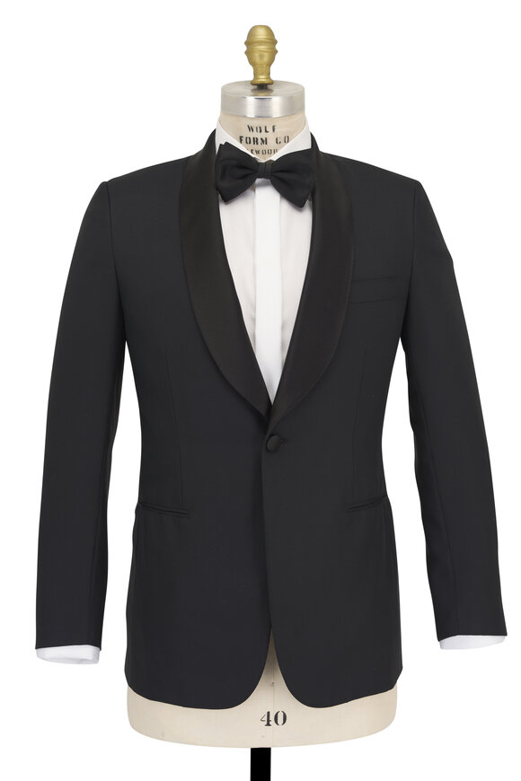 Brioni - Black Wool Tuxedo 