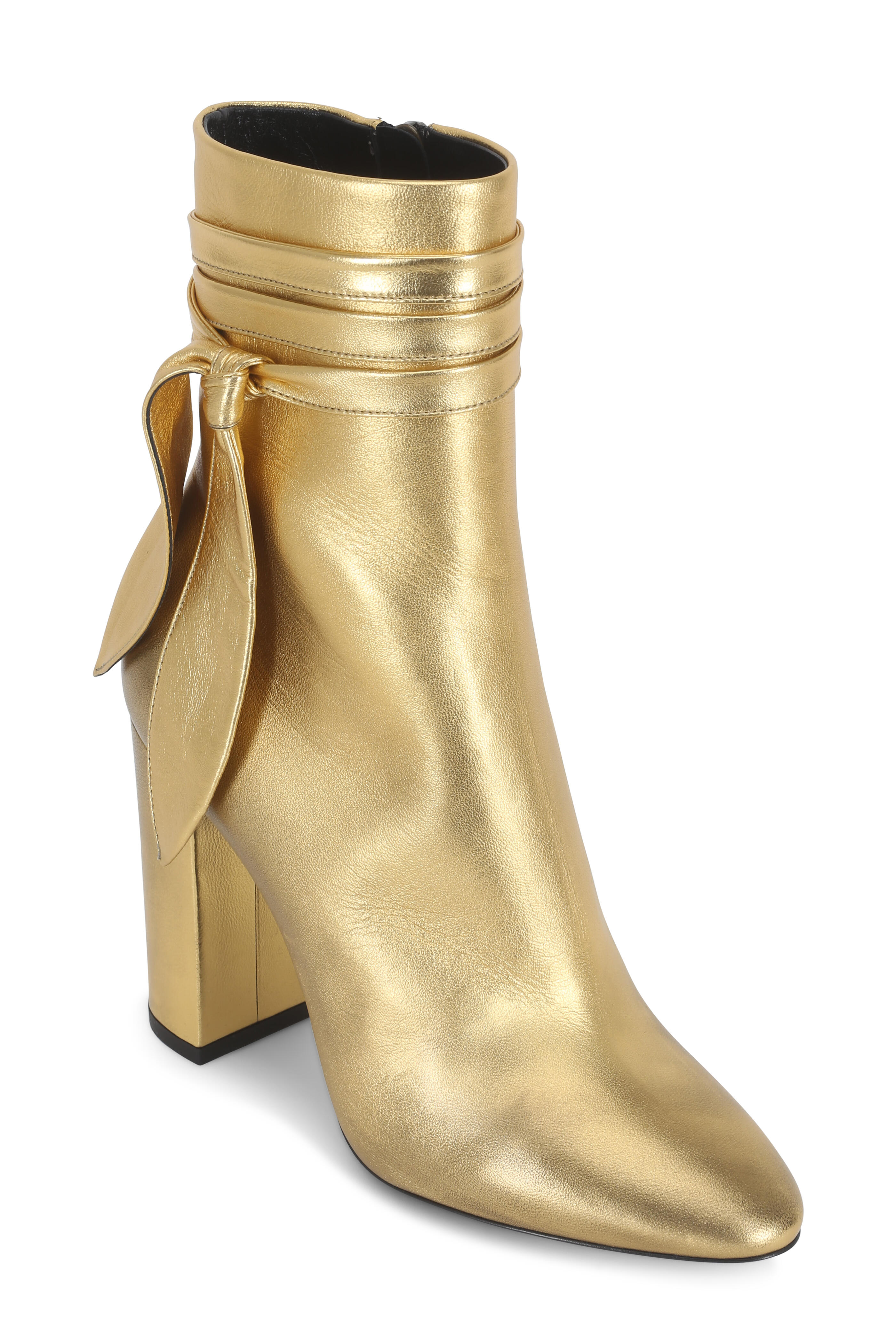 Louis Vuitton Cancan Thigh-High Boots - Gold Boots, Shoes - LOU114961