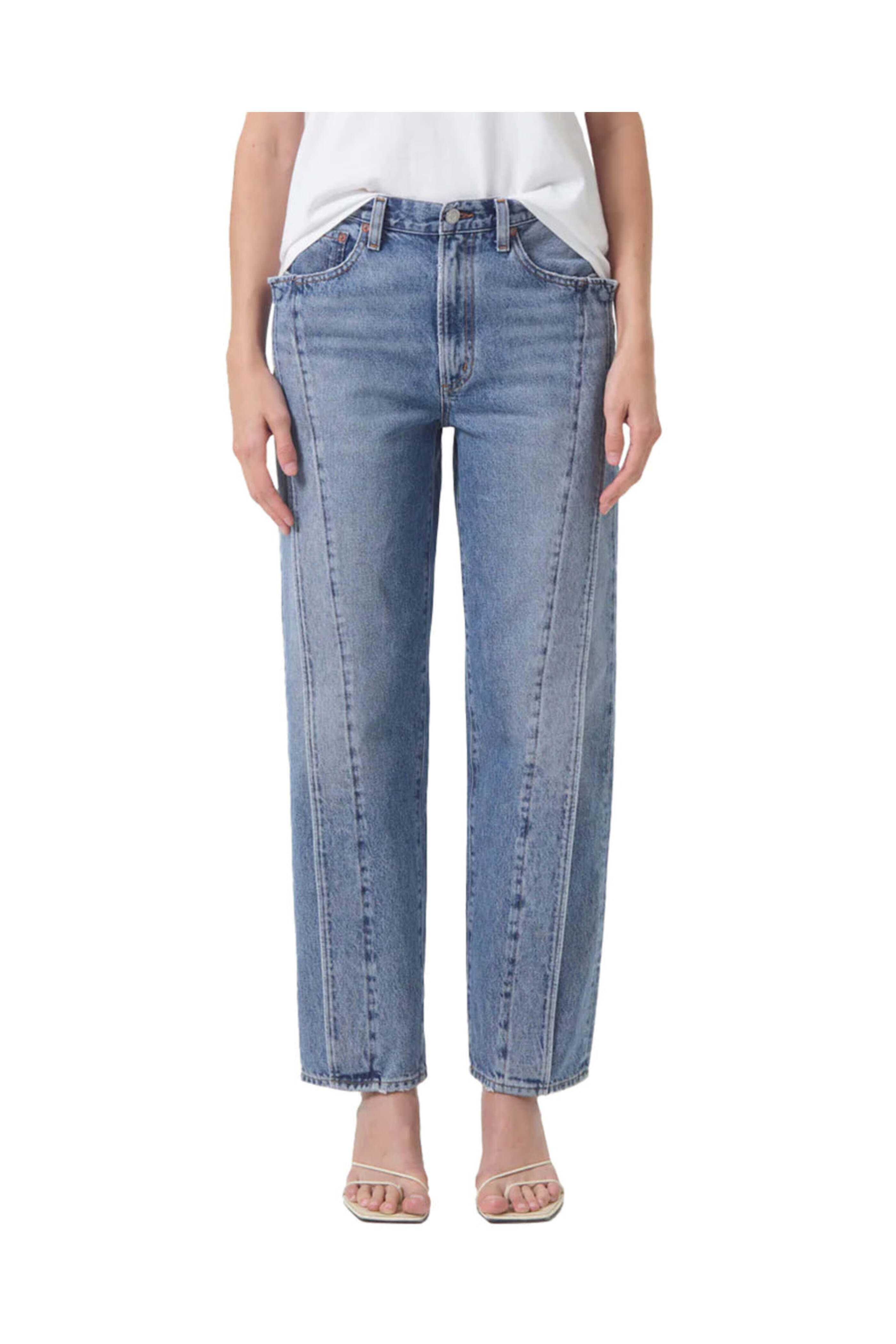 Agolde - Fold Seam Jean in Navigate