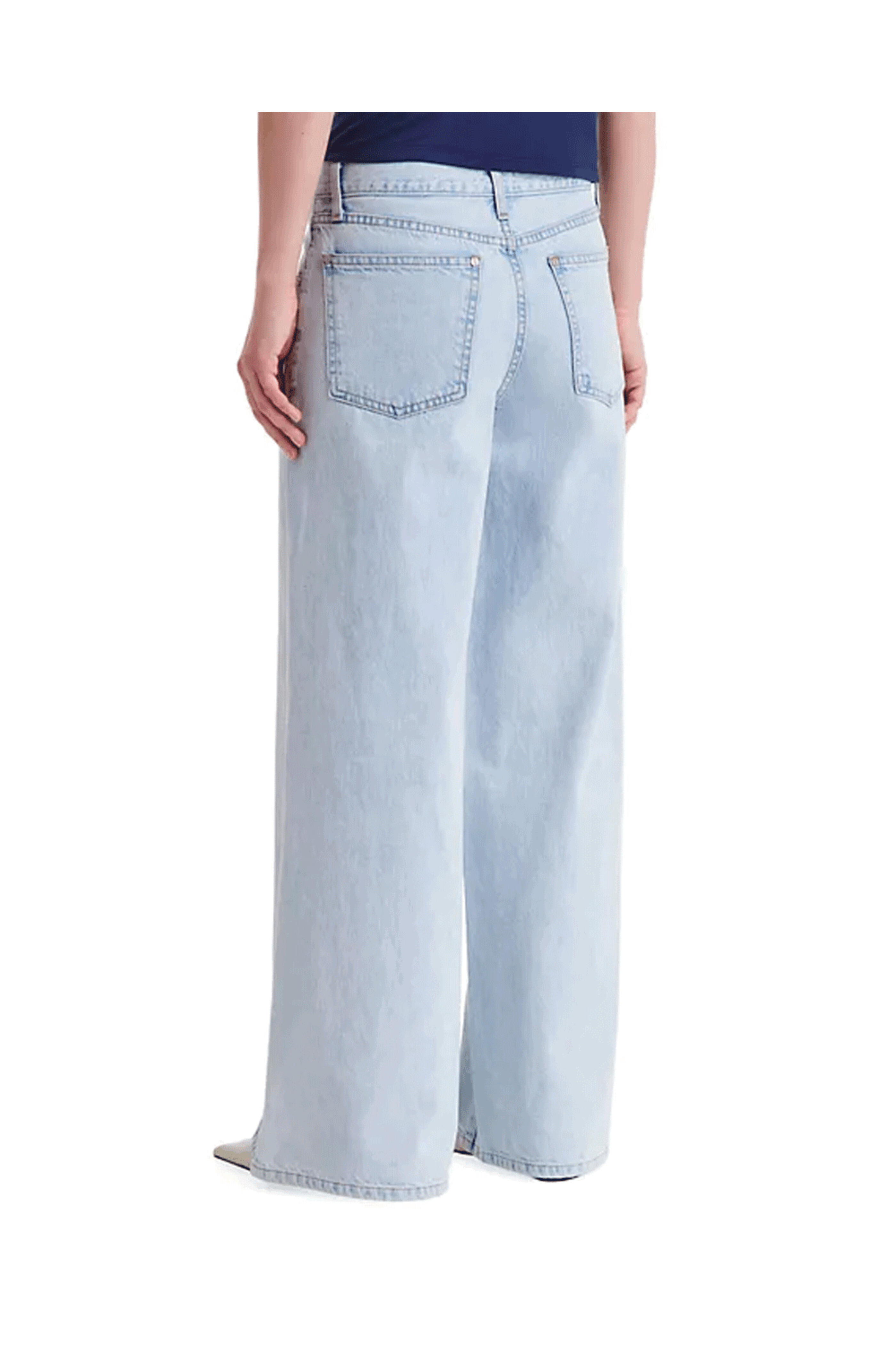 TWP - Light Wash Tiny Dancer Wide-Leg Jean