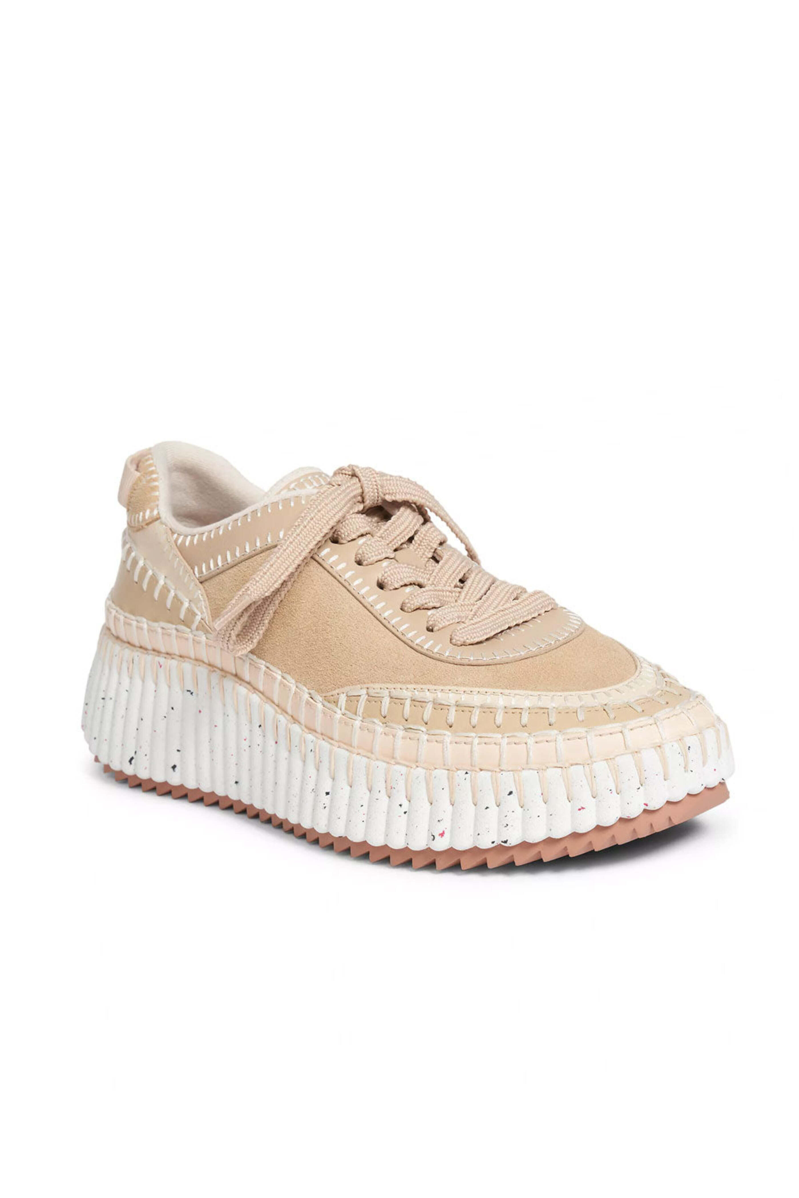 スニーカー CHLOE Women Sneakers CHC25U07HSL224 BEIGE Chloé Kick sneakers for Women - Beige in UAE | Level Shoes