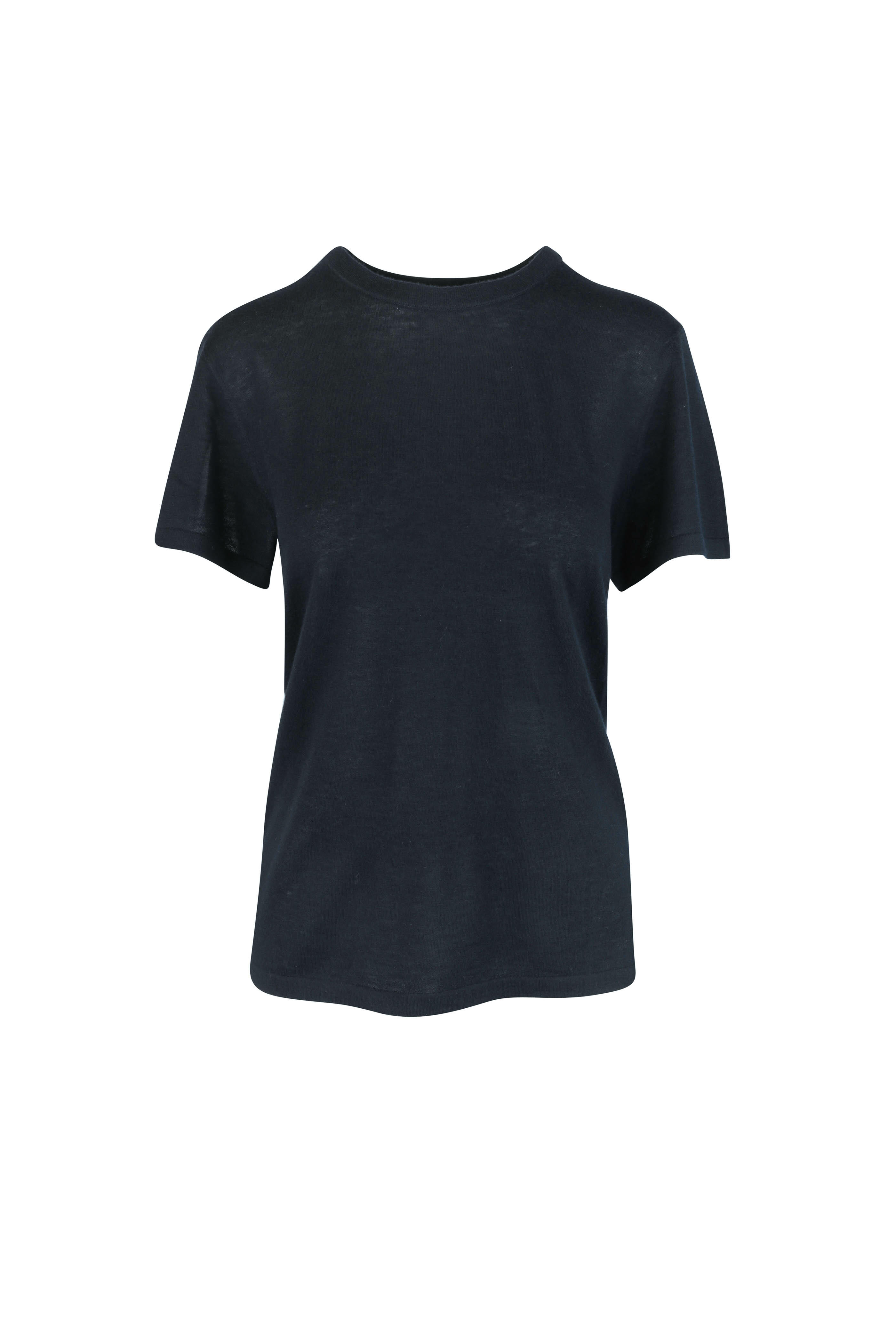 CO Collection Black Cashmere TShirt Mitchell Stores