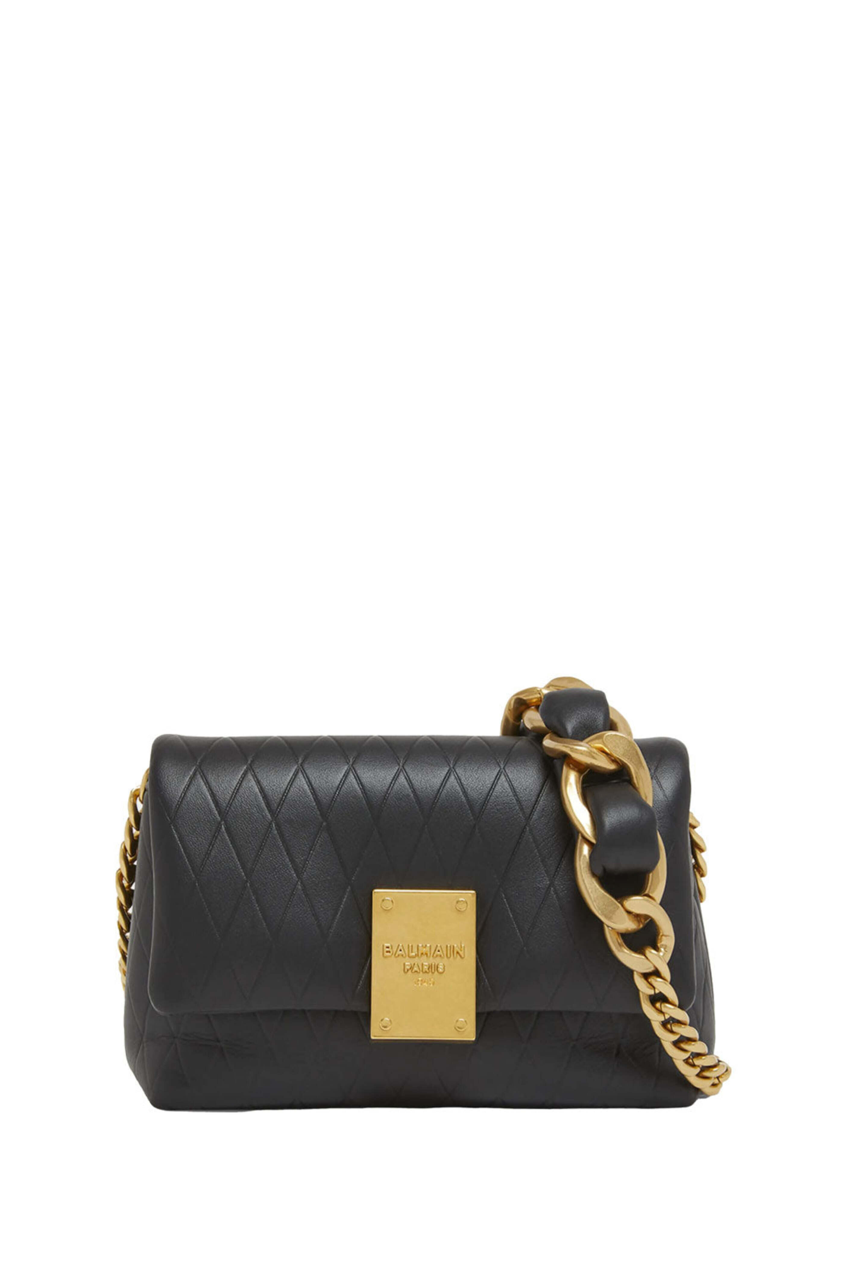 Balmain - 1945 Soft Mini Shoulder Bag in Black