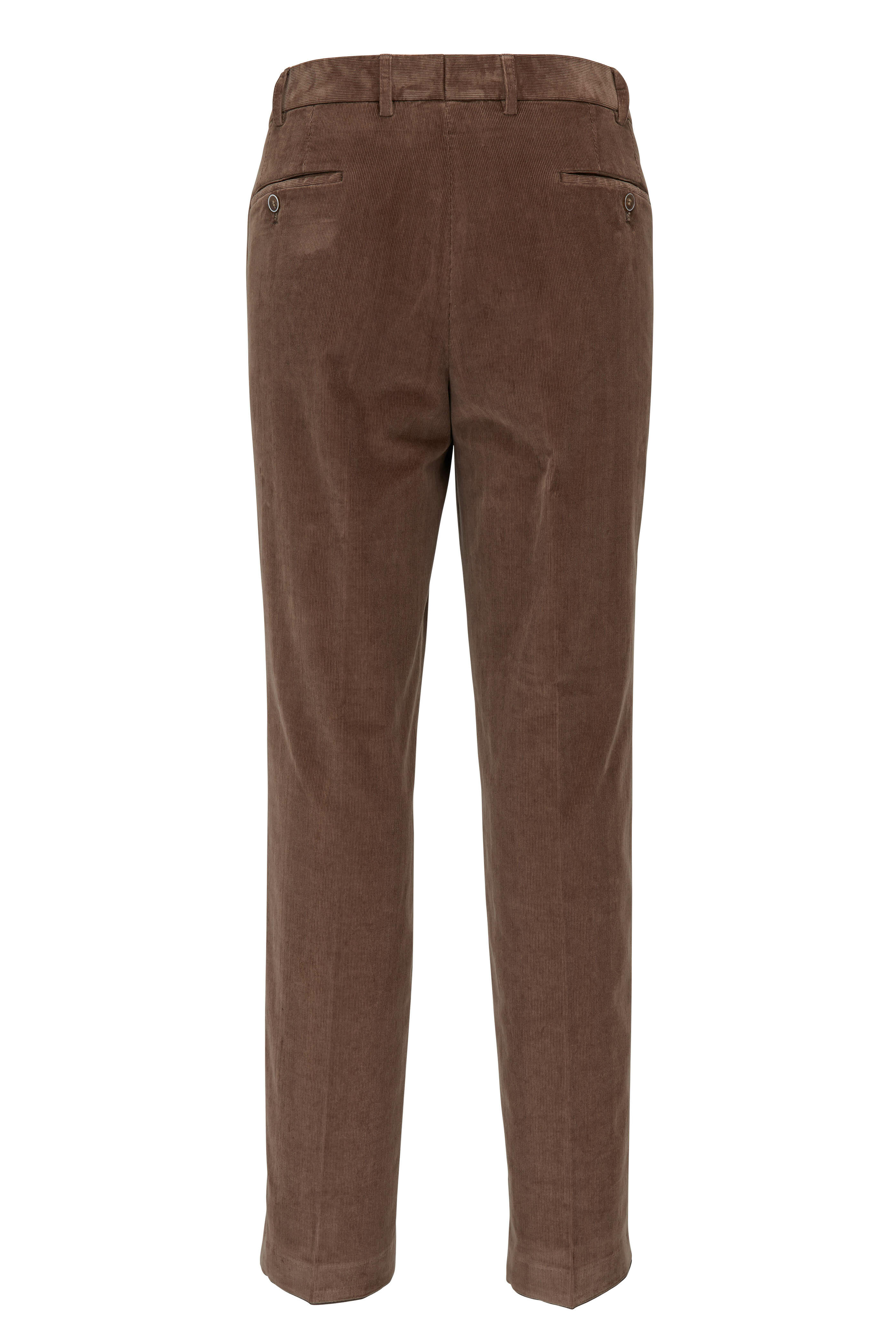 Hiltl - Dark Tan Corduroy Pant | Mitchell Stores