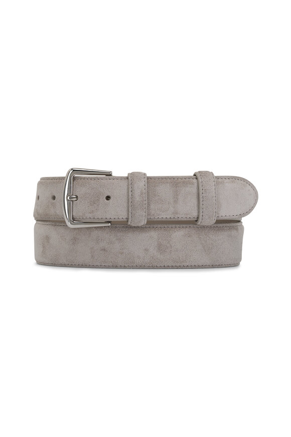 アクセサリーその他 BRUNELLO CUCINELLI SUEDE THIN BELT BRUNELLO CUCINELLI Suede Belt for Men | MR PORTER