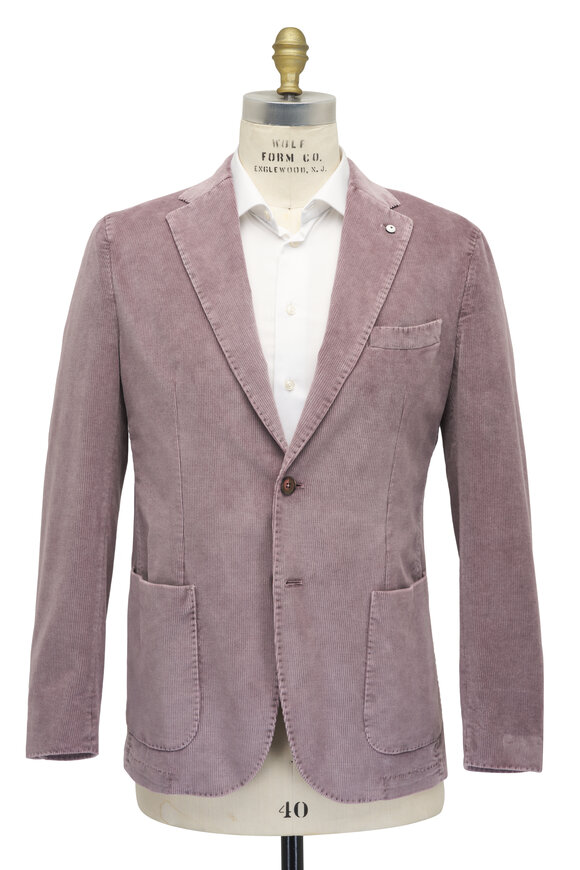 L.B.M. 1911 - Light Lavender Corduroy Sportcoat