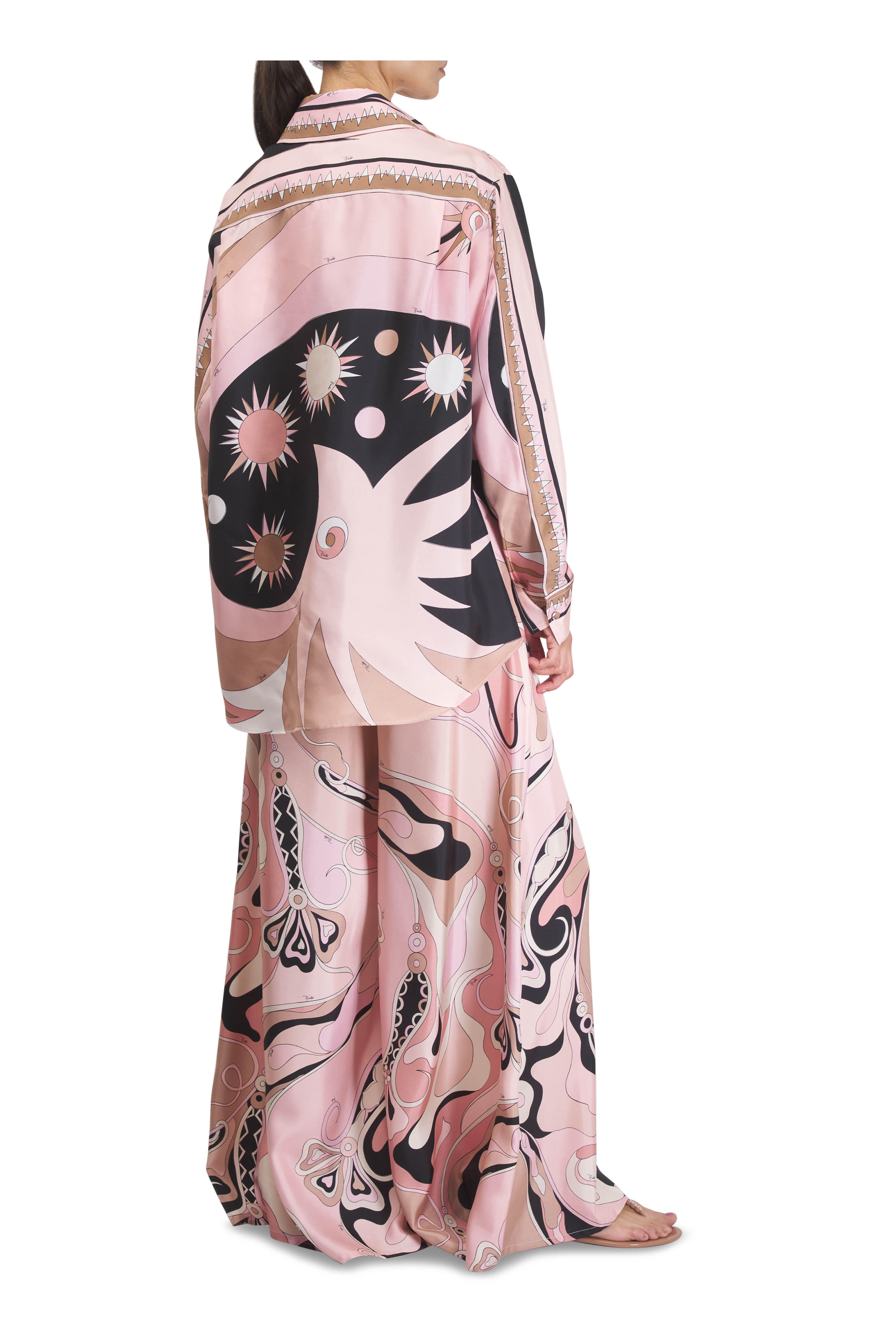 送料込/関税込■PUCCI■Orchidee ジャージーワイドレッグパンツ Orchidee-Print Tights – PUCCI Online Store