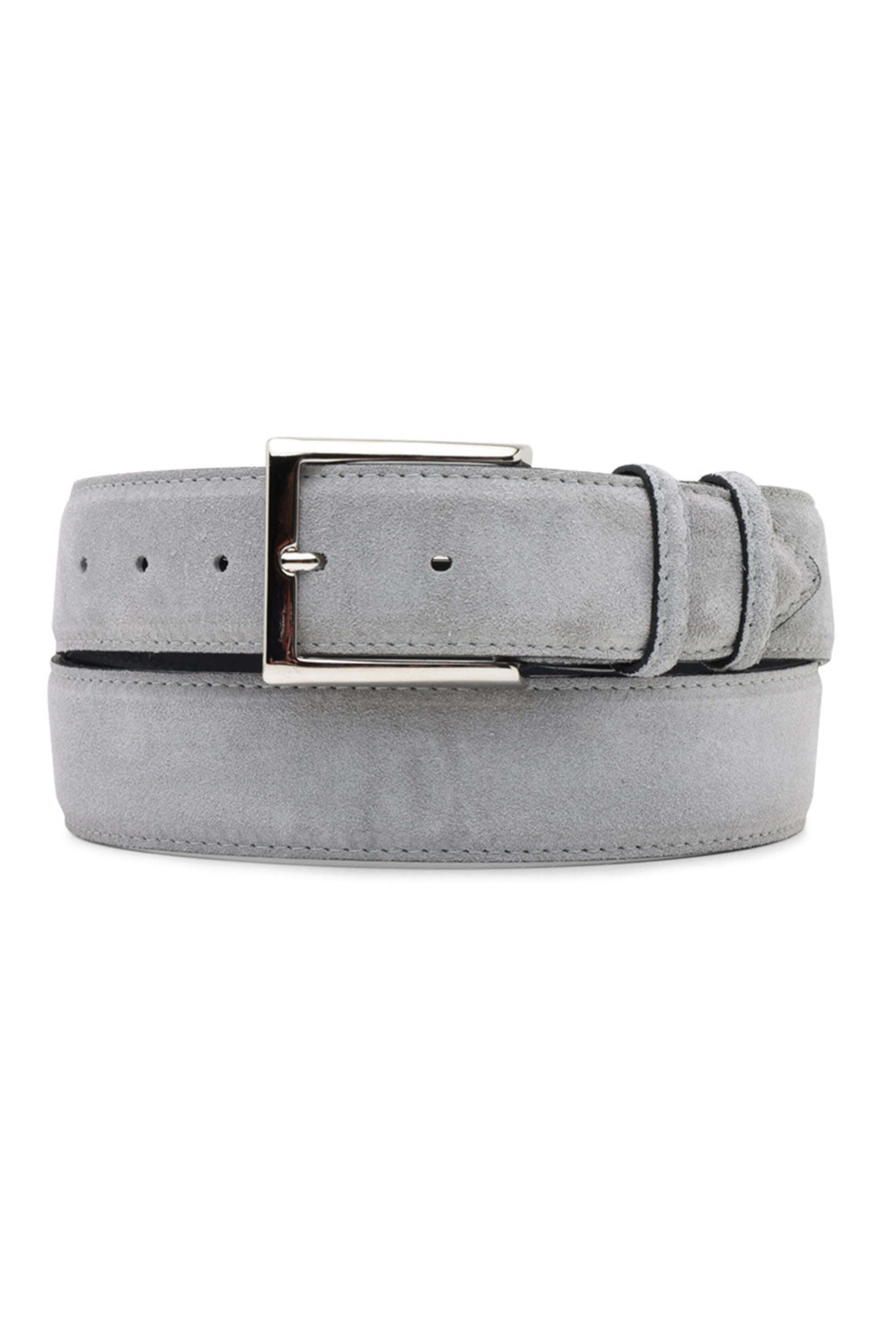 Bontoni - Suede Belt in Grigio