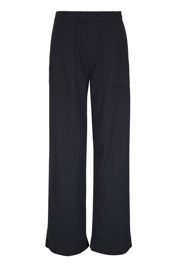 Frank & Eileen Madeline Black Denim Patch Pocket Pull-On Pant - view 1