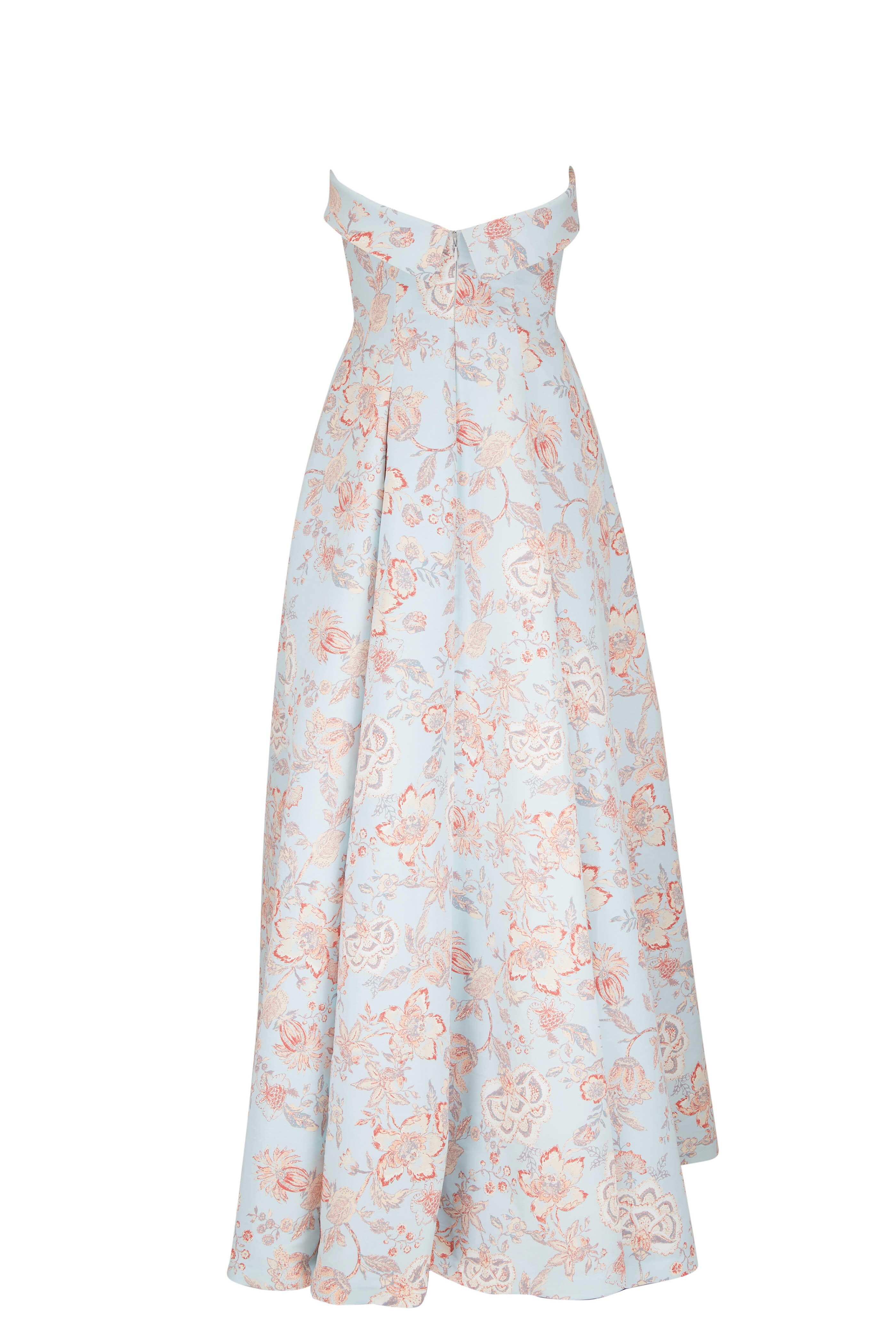 Sachin + Babi - Brielle Topaz Ikat Floral Gown