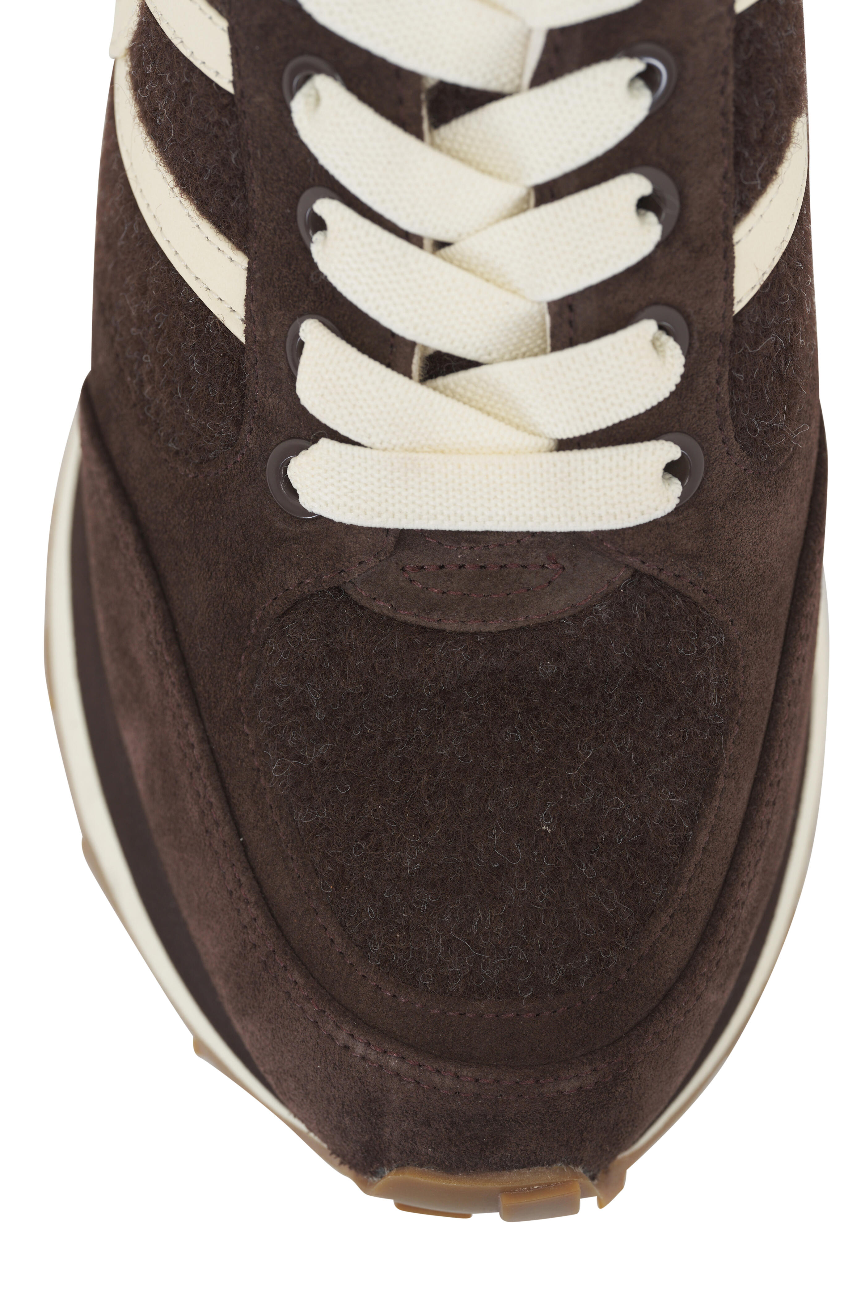 Veronica Beard - Valentina Espresso Shearling Sneaker