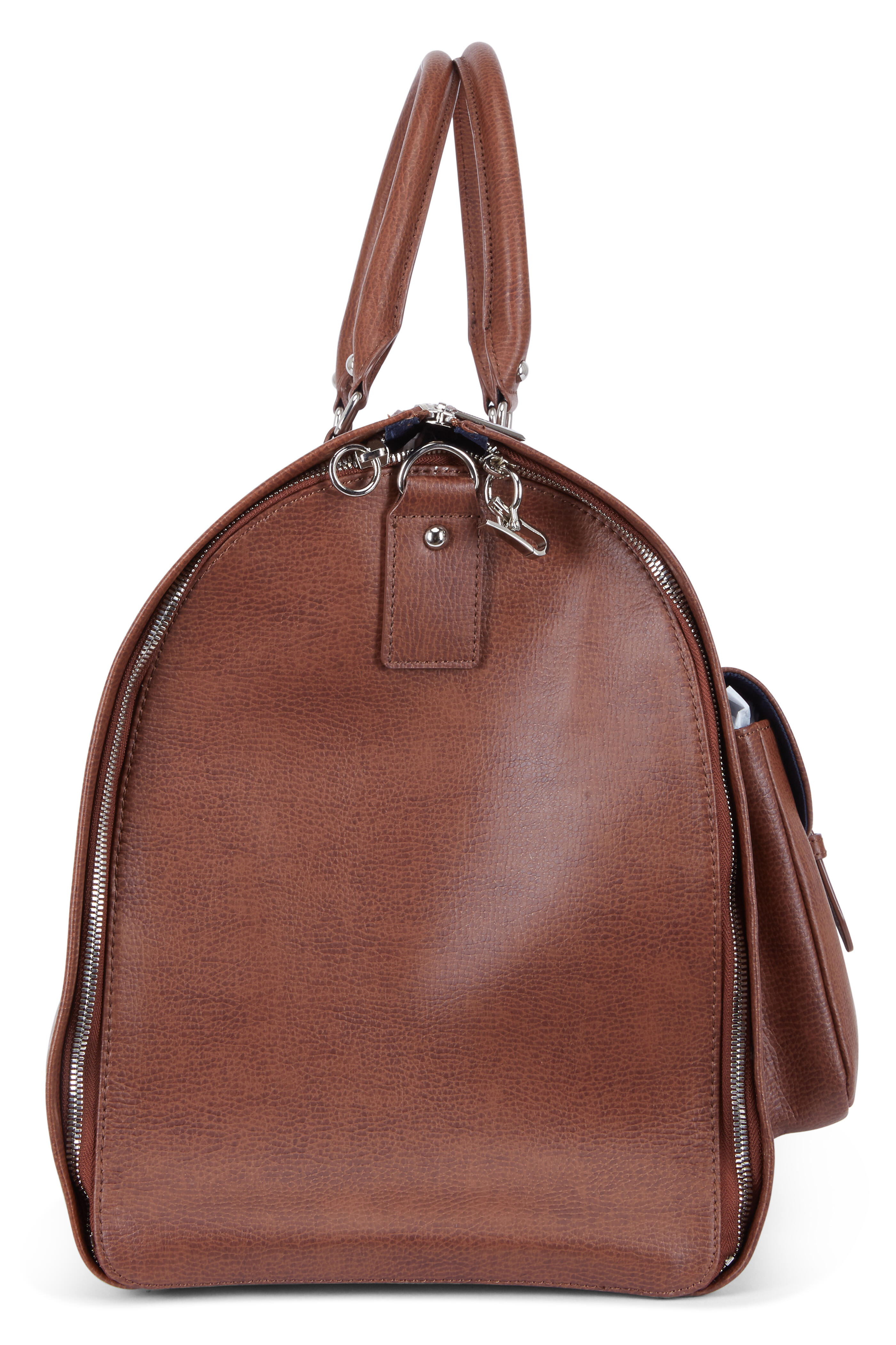 Hook & albert on sale leather garment weekender bag