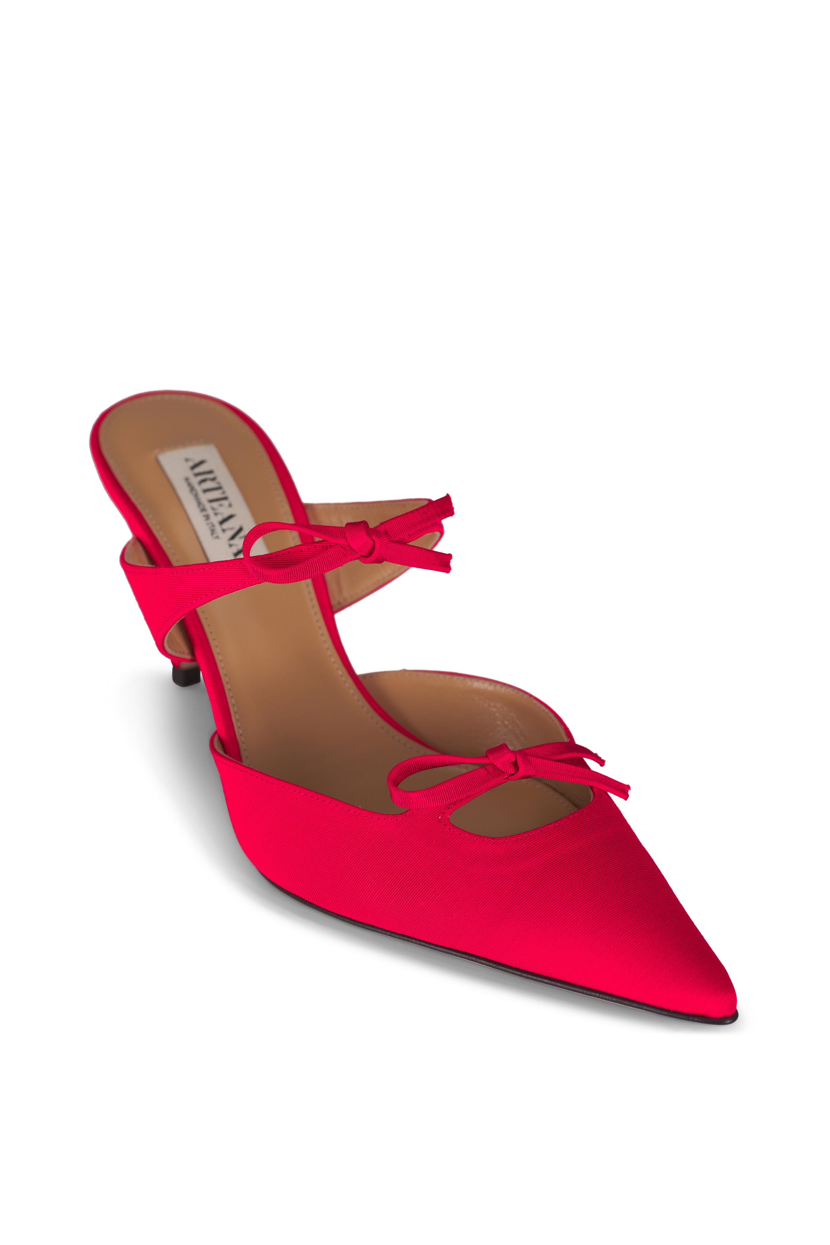 Arteana - Asti Coral Red Mule, 75mm