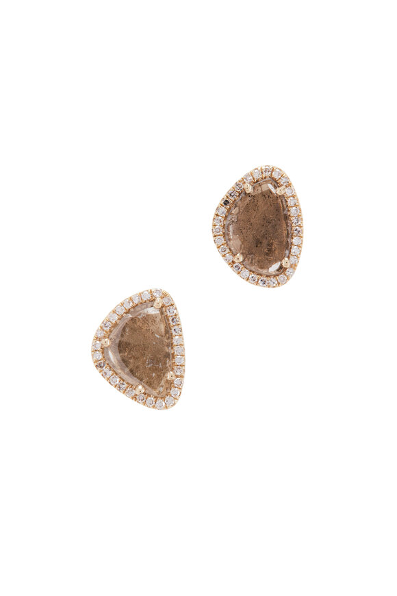 Kai Linz - Slice Diamond Post Earrings
