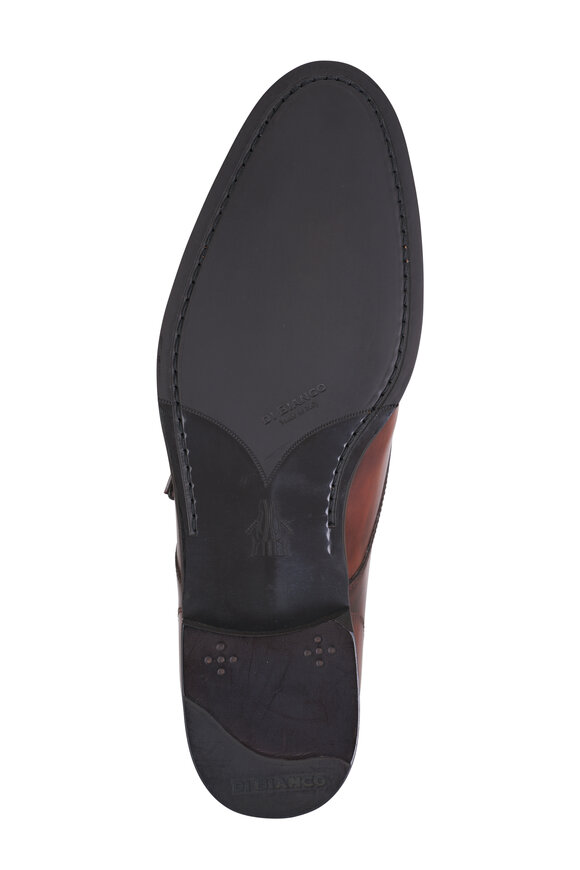 Di Bianco - Gavello Brown Leather Monk Strap Dress Shoe 