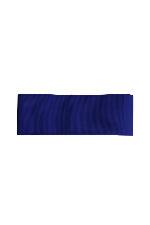Sara Roka Navy Ribbon Belt