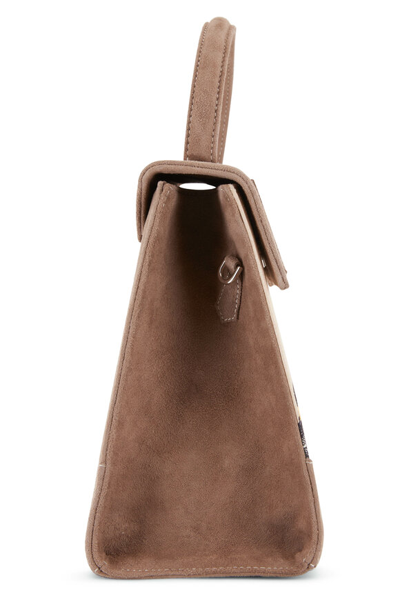 Marquise Paris - Taupe Equestrian Shoulder Bag