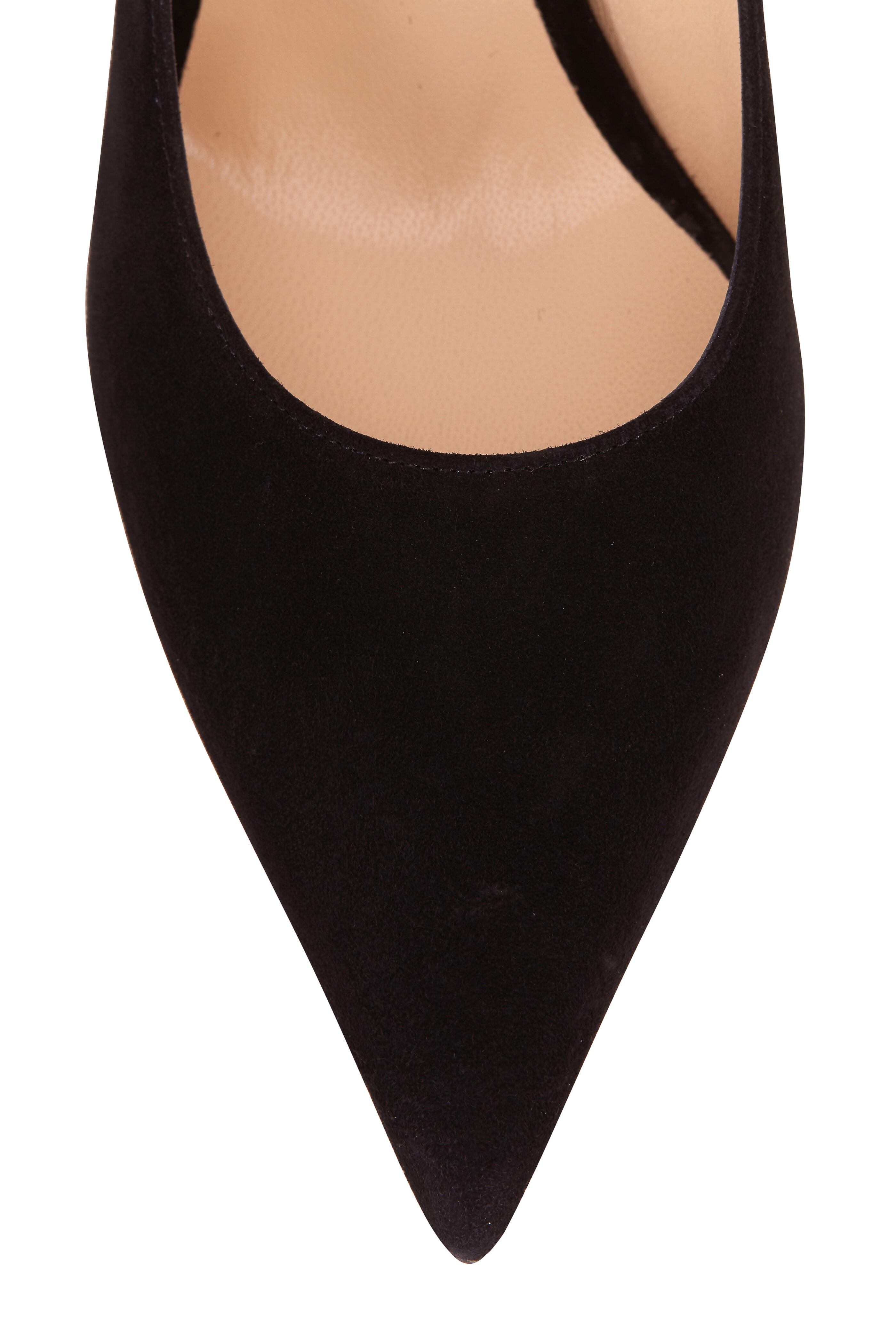 Jimmy Choo - Love Black Suede Pointed Pump, 85mm