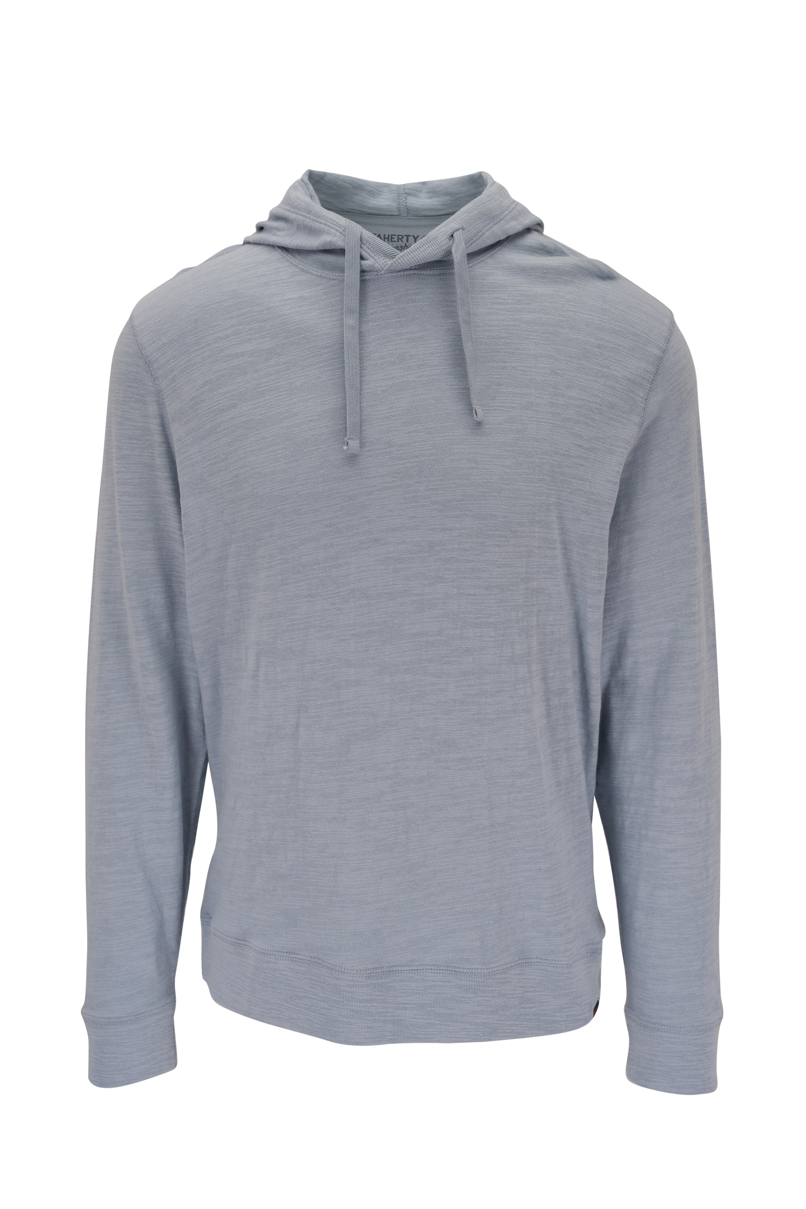 Faherty Brand - Blue Breeze Organic Cotton Slub Hoodie