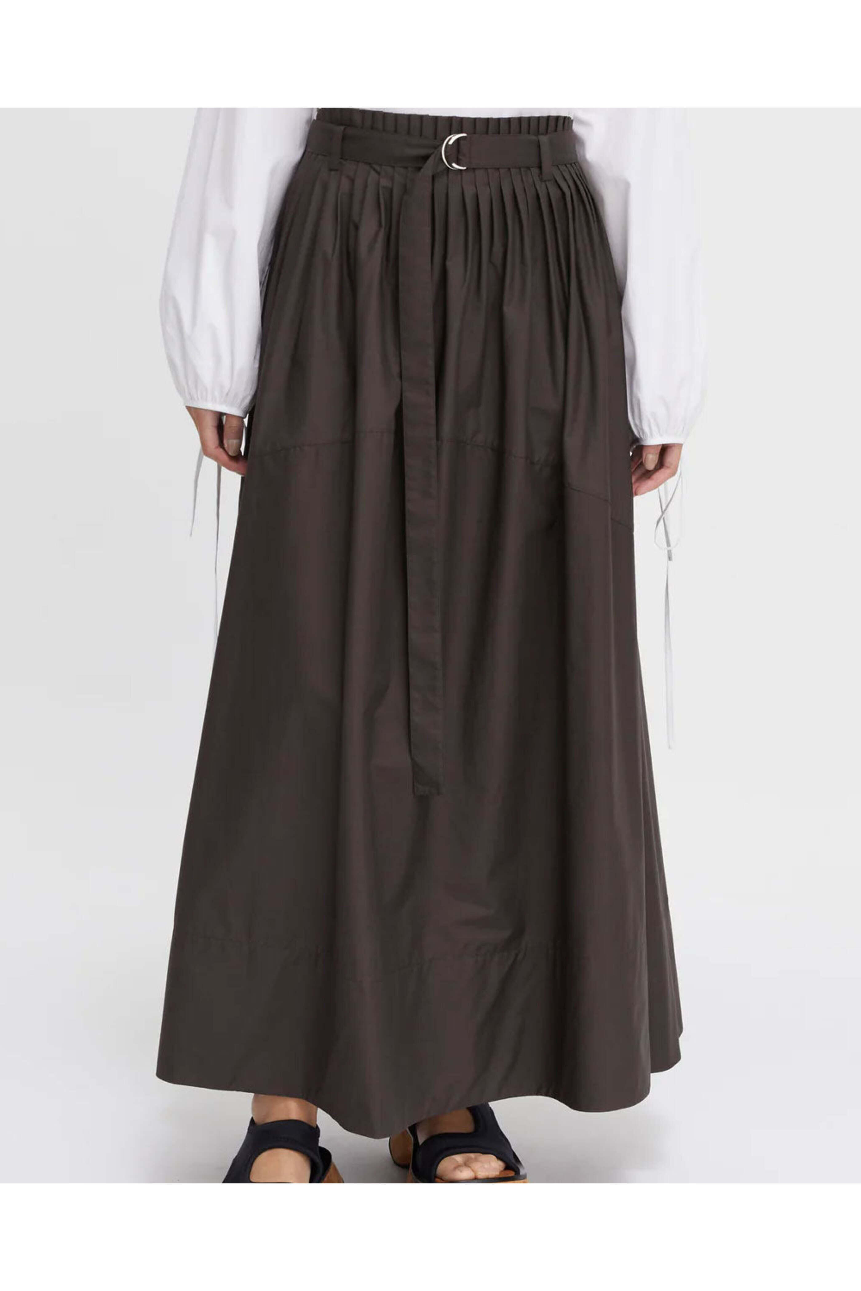 Lee Mathews - Chocolate Soho Maxi Skirt