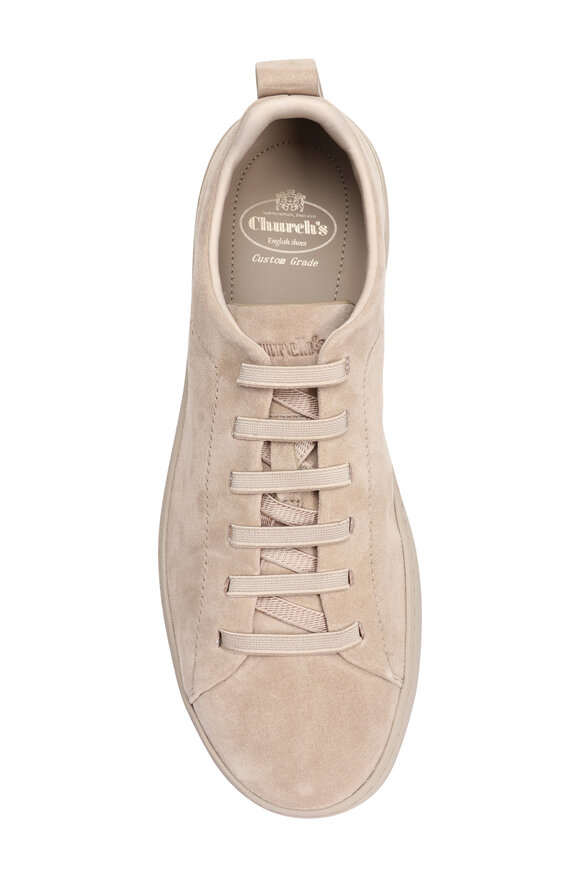 Church's Rochdale Taupe Suede Elastic Sneaker - view 3