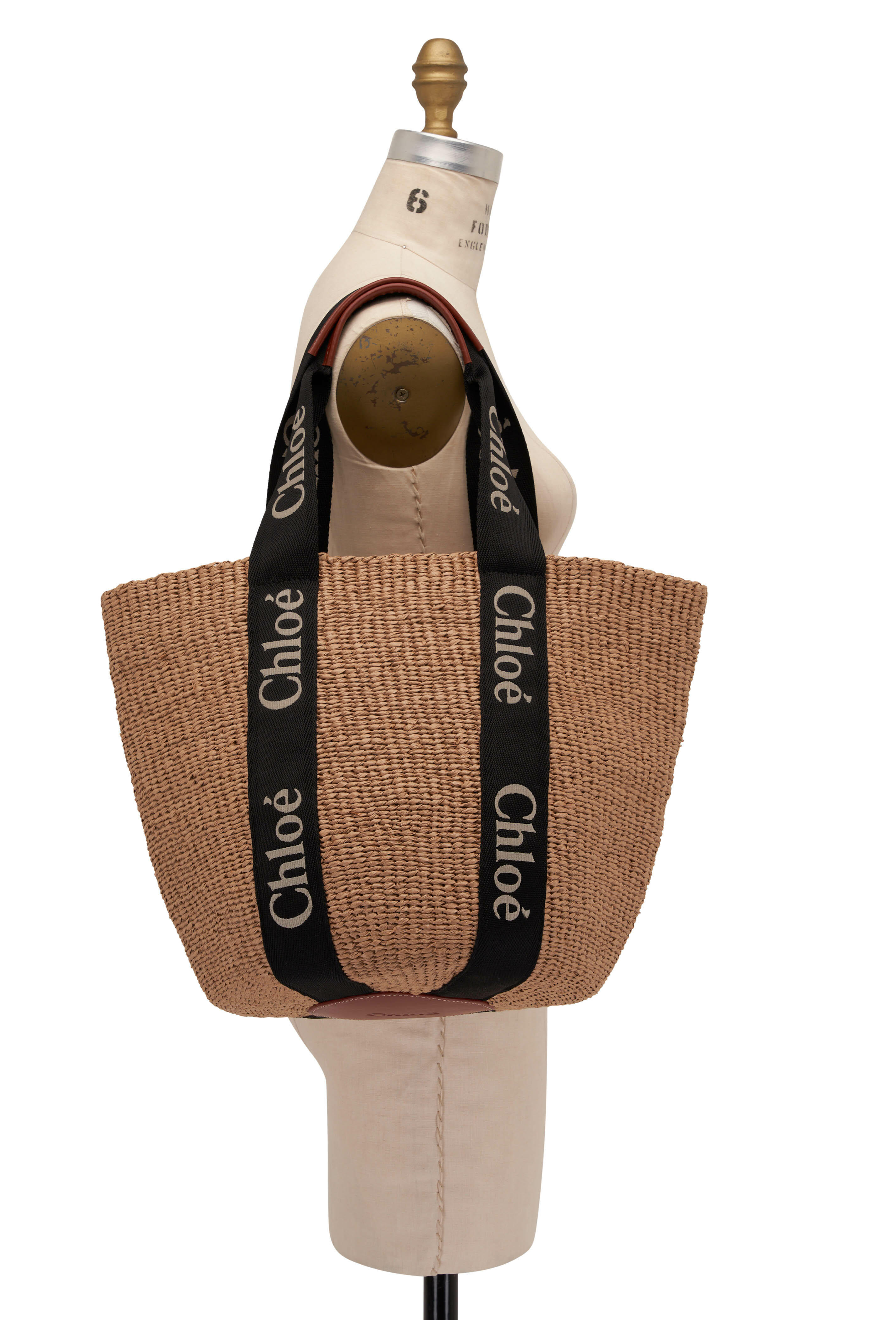トートバッグ Chloe Sabia Basket Brown Chloé Sabia Basket Brown Tote Bag in Brown | THE LIST