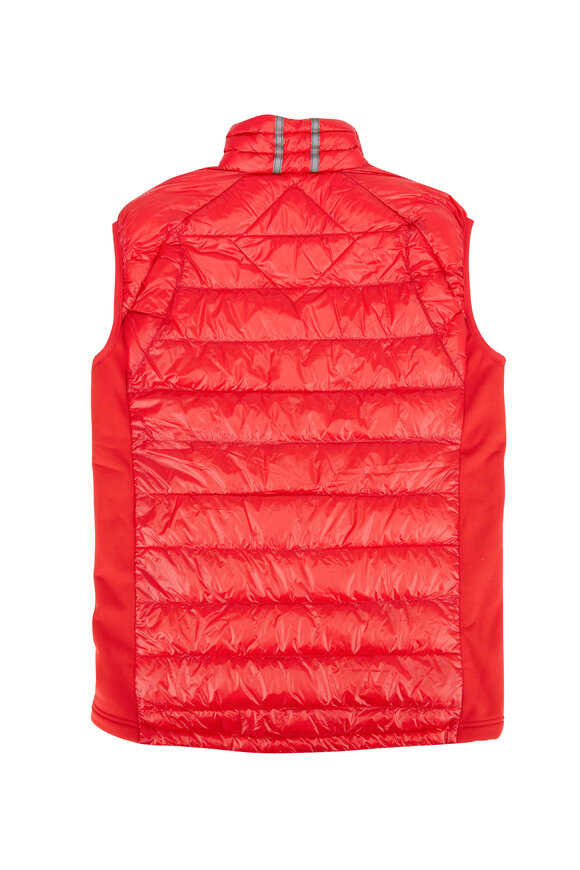 Red Hybridge Lite Down Vest