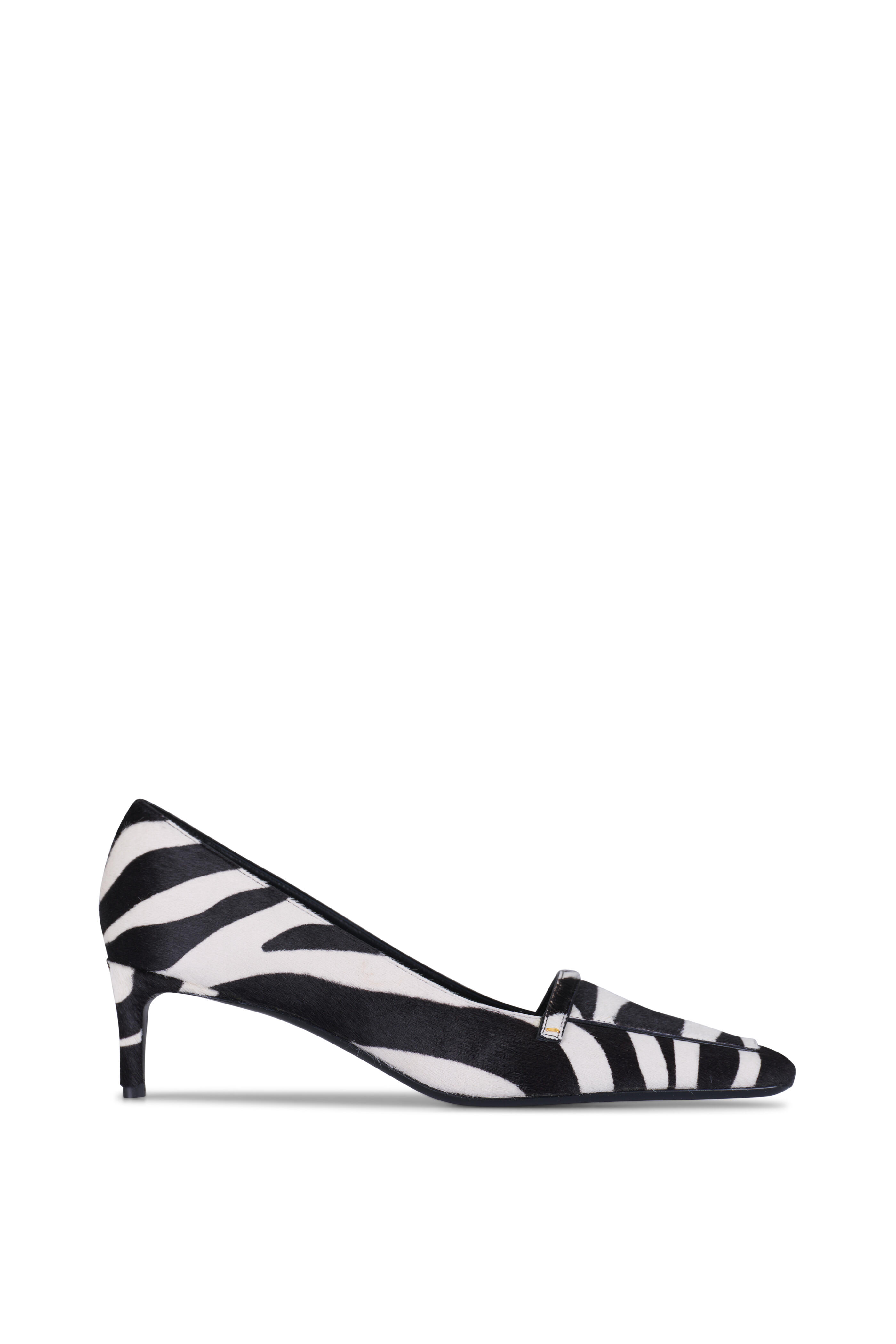 Khaite - Celia Black & White Animal Print Pump, 50mm
