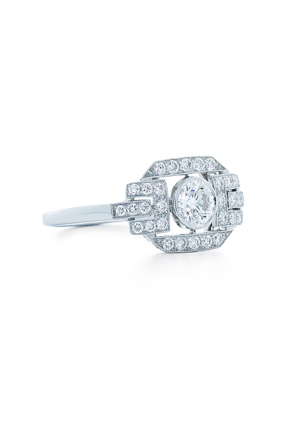 Kwiat - Vintage Collection Platinum & Diamond Ring