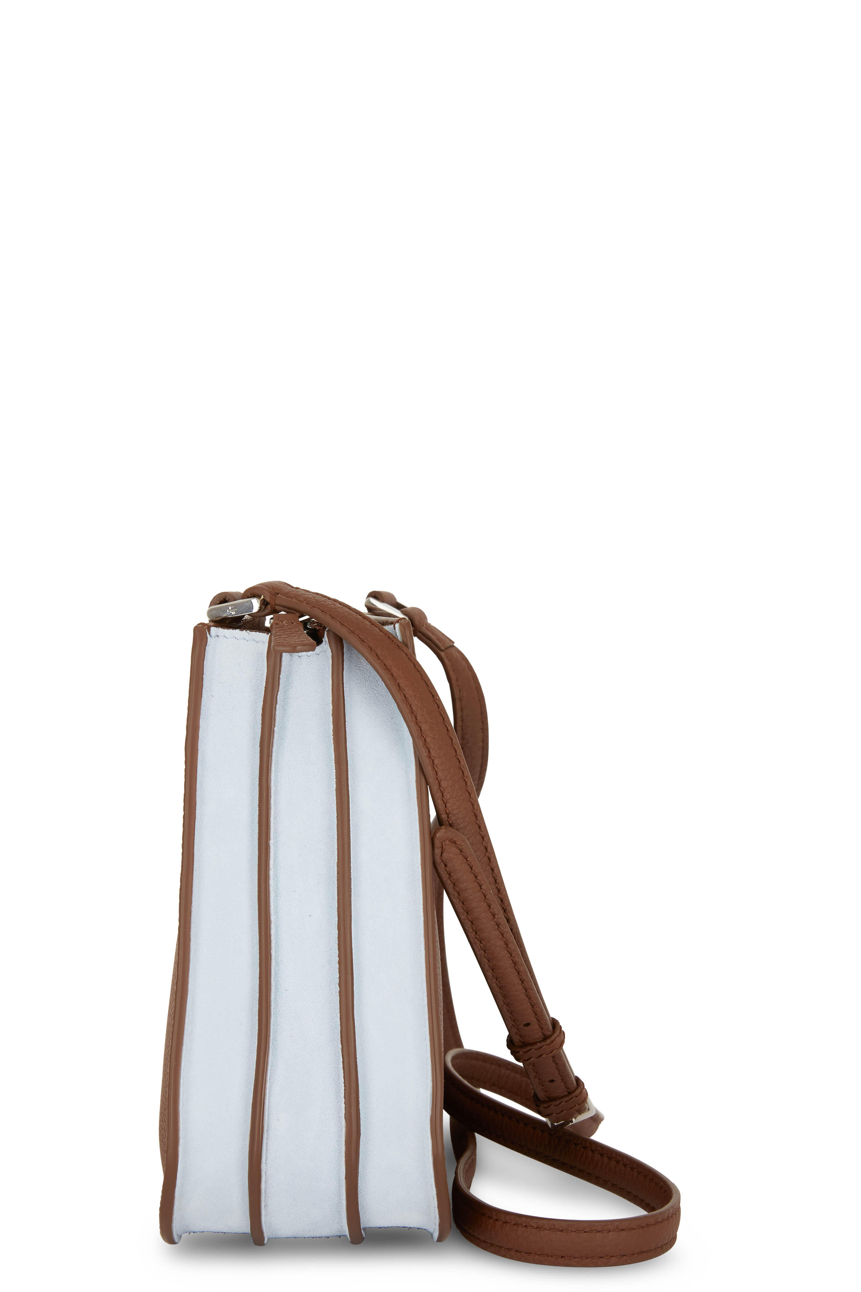 美品 ロロピアーナ Loro Piana バッグ ショルダーバッグ MILKY WAY ミルキーウェイ カーフレザー カバン レディース アイボリー ロロピアーナ ショルダーバッグ ミルキーウェイ ピッコラ 黒レザー
