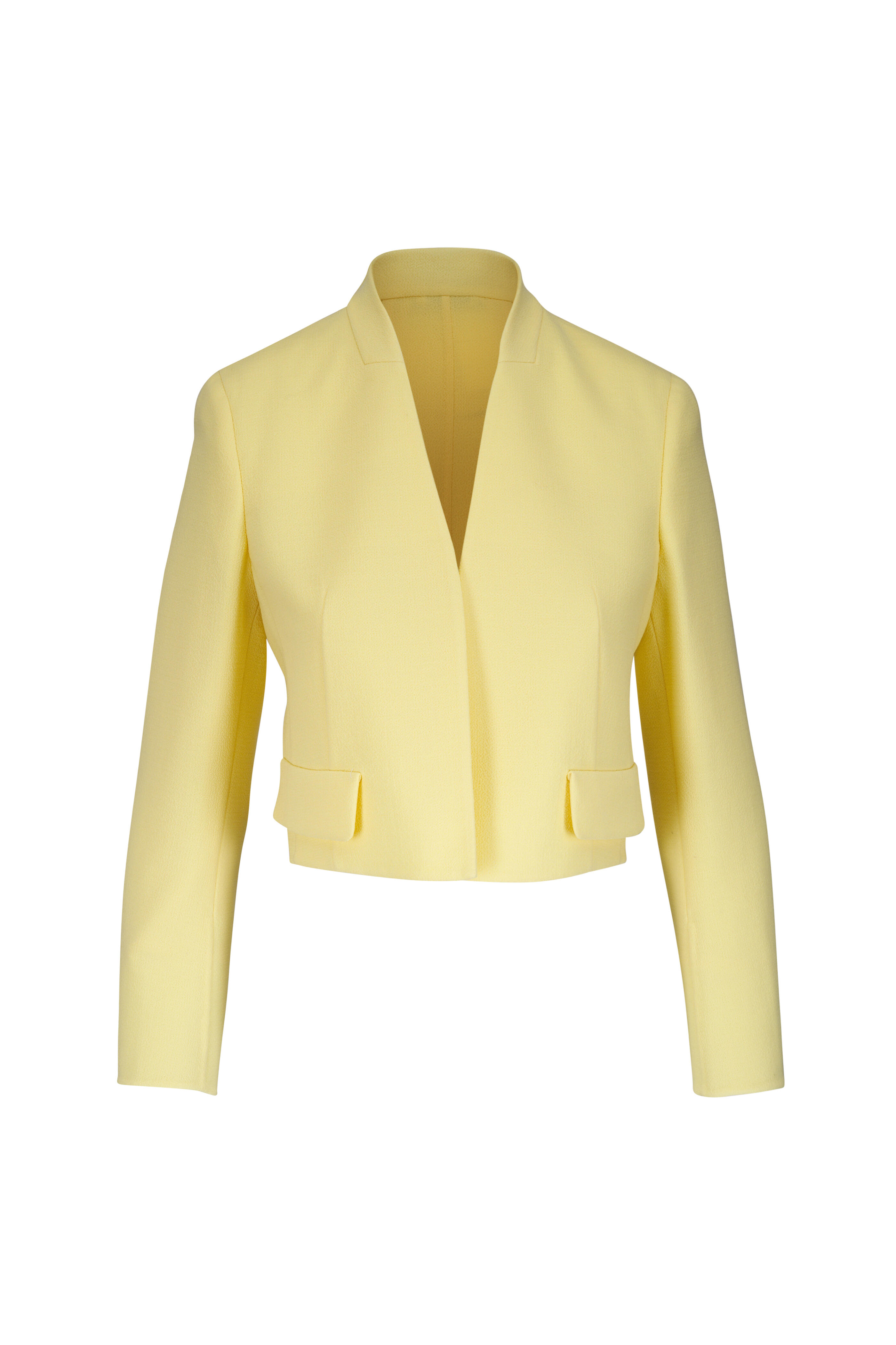 Akris - Helena Sun Wool Cropped Jacket