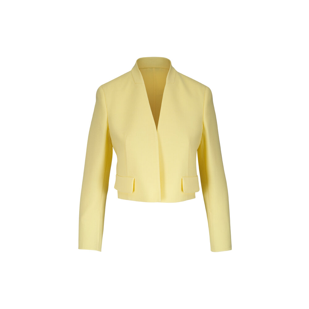 Akris - Helena Sun Wool Cropped Jacket | Mitchell Stores