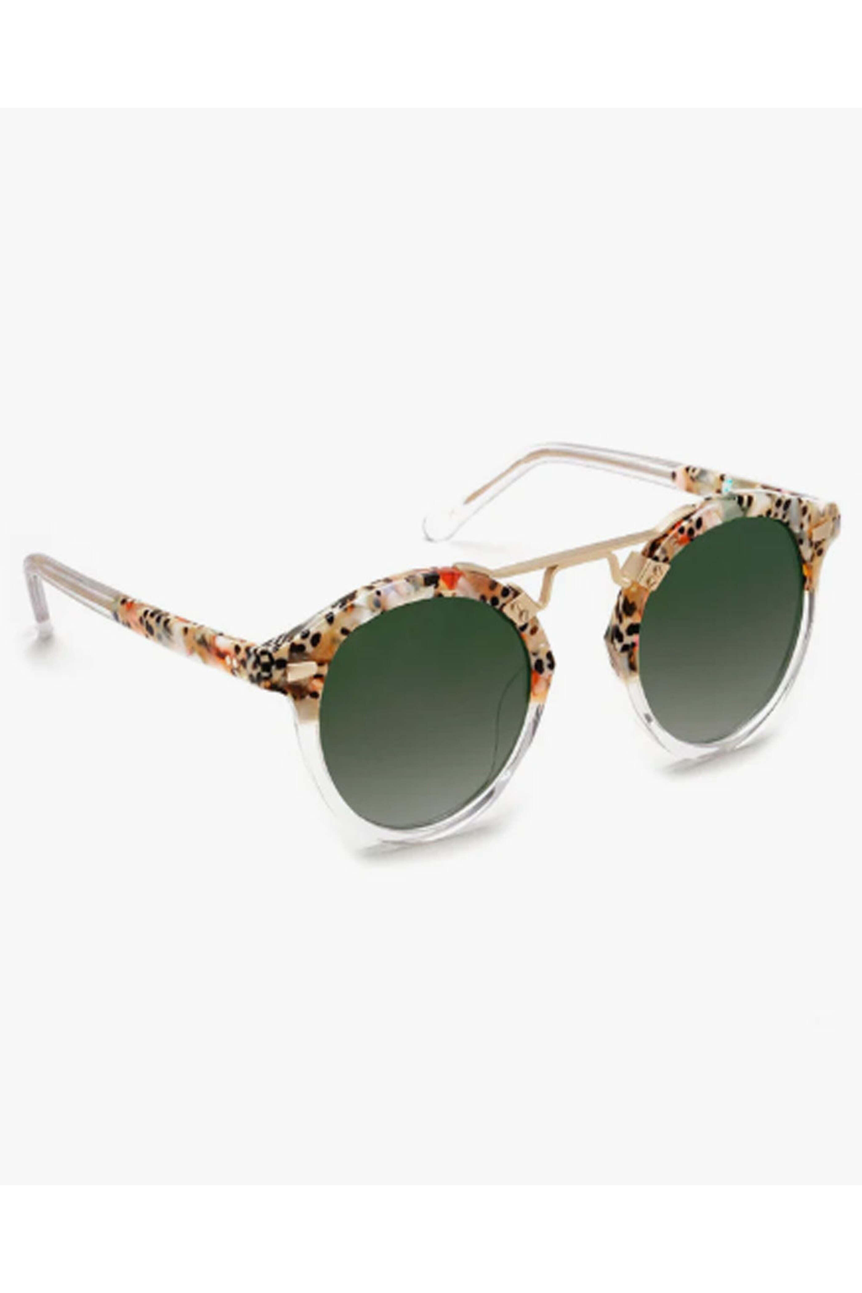 Krewe - St. Louis II Sunglasses in Poppy + Crystal