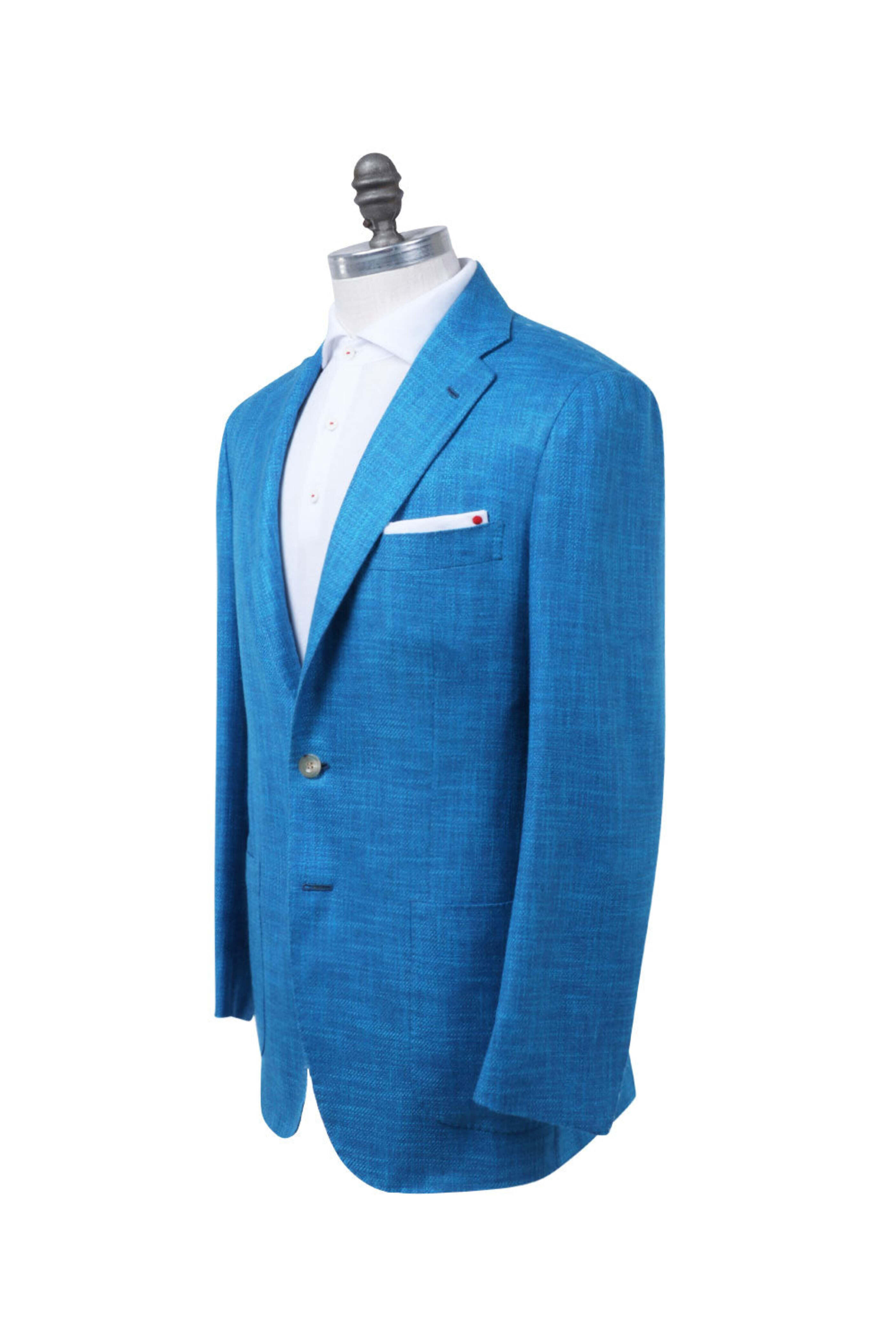 Kiton - Turquoise Melange Sportcoat