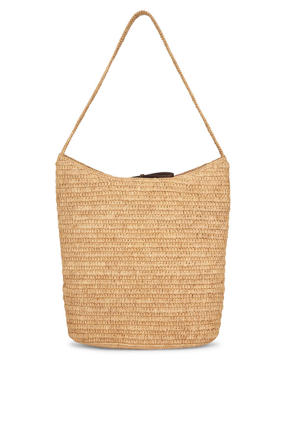 The Row Alma Thé Raffia Shoulder Bag - view 1