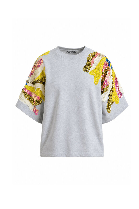Essentiel Antwerp Jadda Embroidered Sweatshirt - view 1