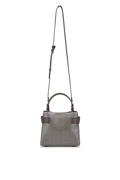 Bottega Veneta - The 1998 Ecru Intrecciato Leather Top Handle Bag