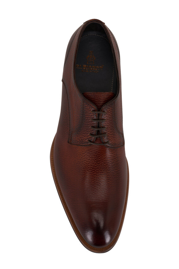 Di Bianco - Pisa Tan Leather Derby Shoe