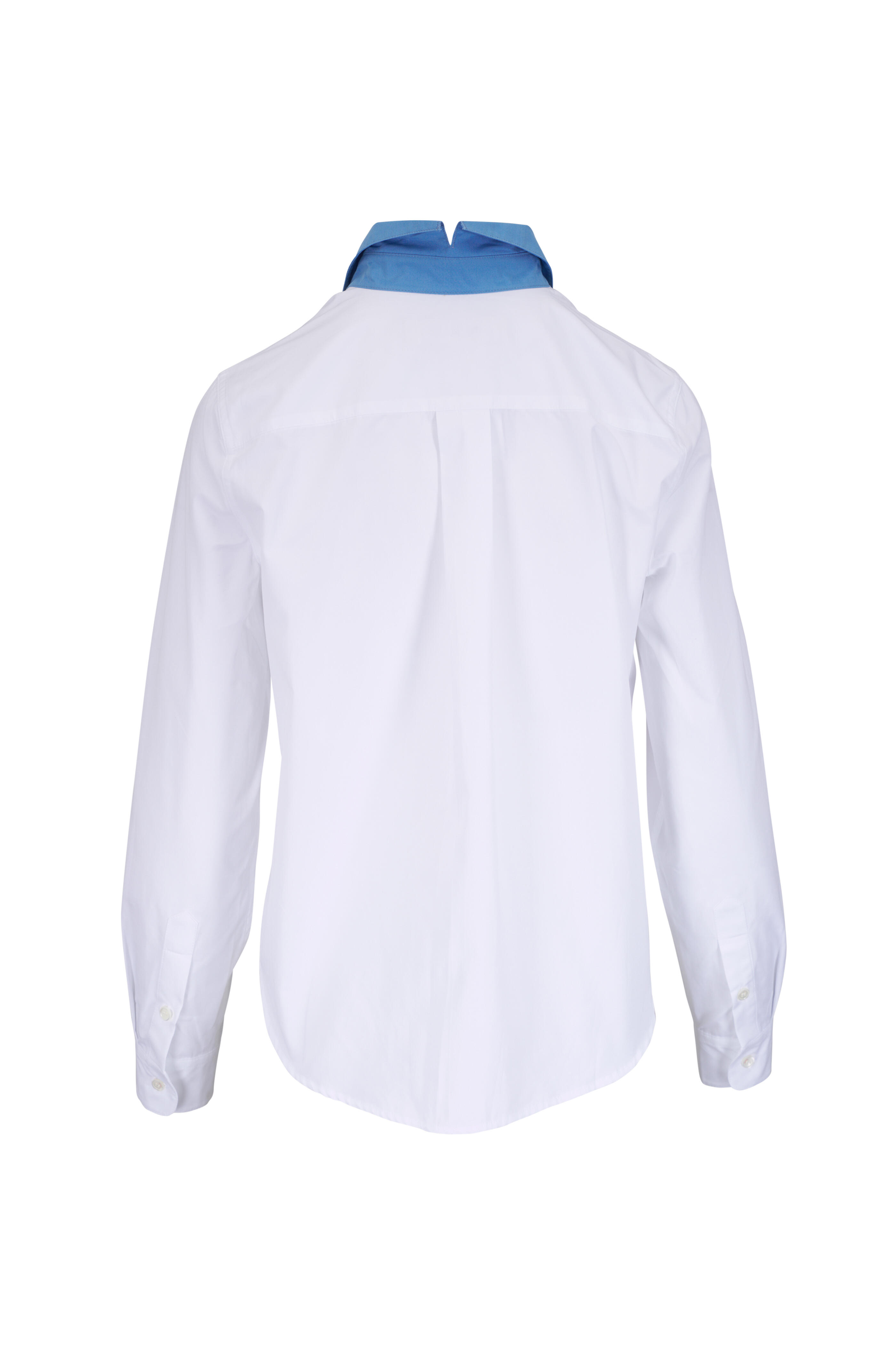 Marni - Baby White Colorblock Cotton Button Up Shirt