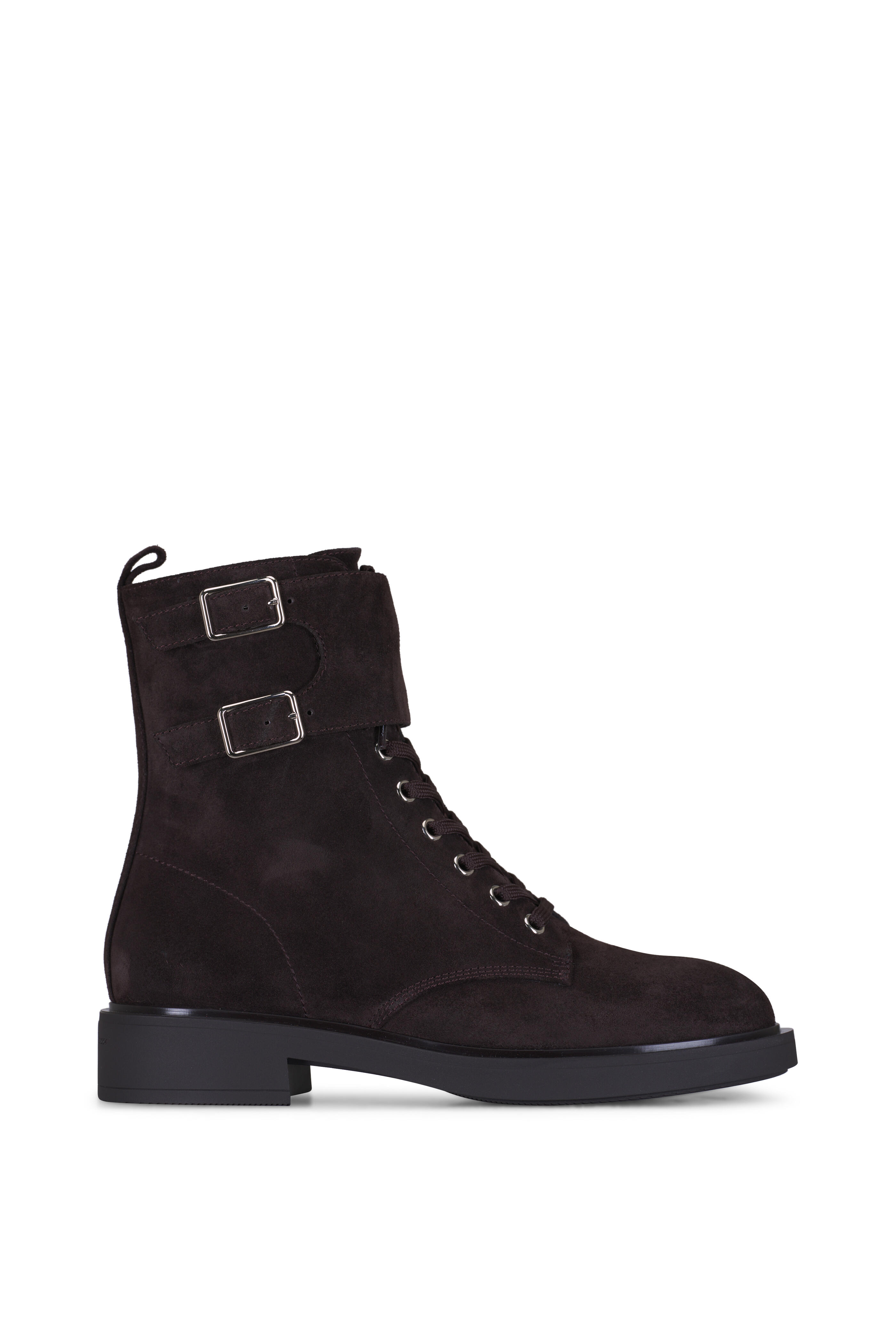 VIP【関税送料無料】希少 Gianvito Rossi Suede Leather Boots Gianvito Rossi Suede Western Boots | Brown | FARFETCH