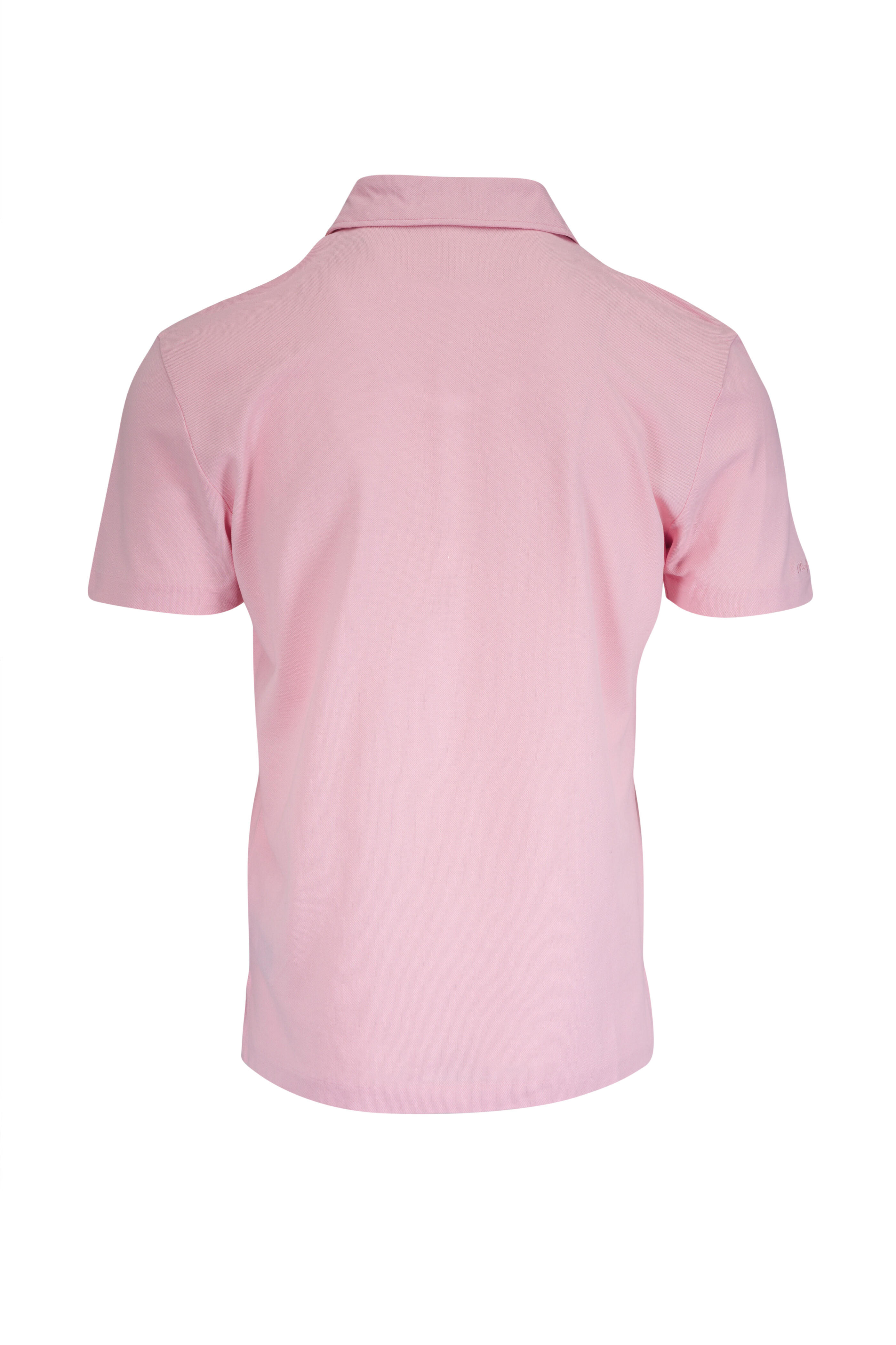 Ralph Lauren Purple Label - Pink Cotton Polo | Mitchell Stores