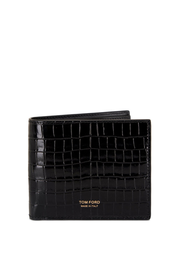 Tom Ford Leather Money Clip Wallet