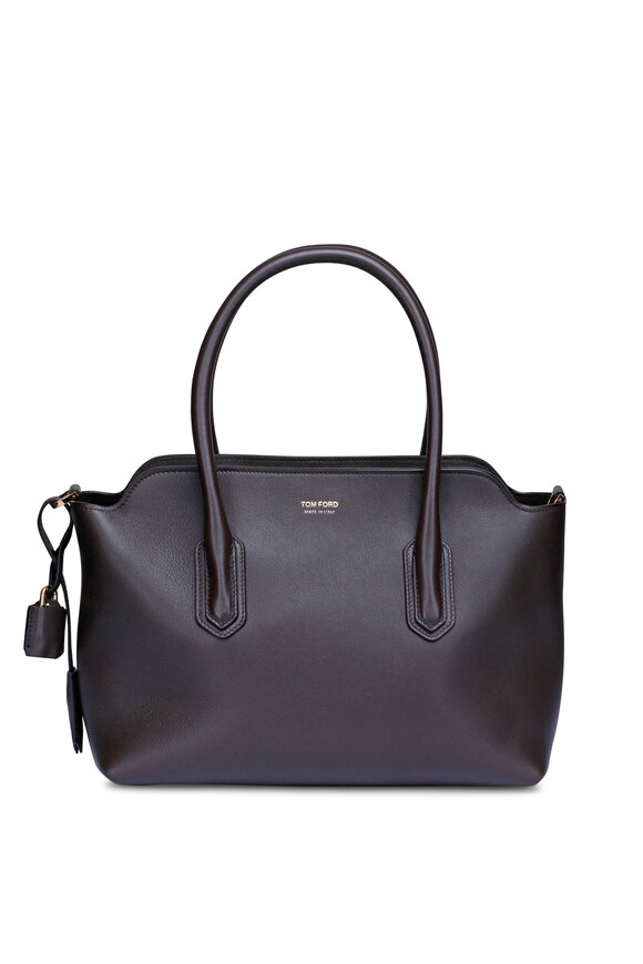 Tom Ford Alexander Day Top Handle in Chocolate