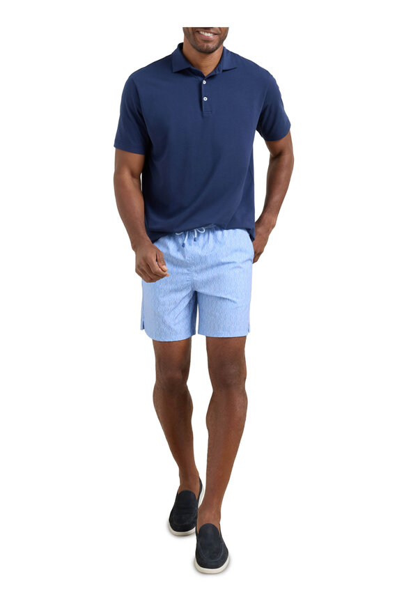 Peter Millar Bluebird Nautical Ropes Swim Trunks - view 2
