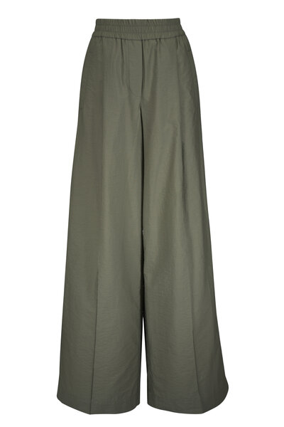 Marni - Green Mini Check Jersey Jacquard Pant | Mitchell Stores