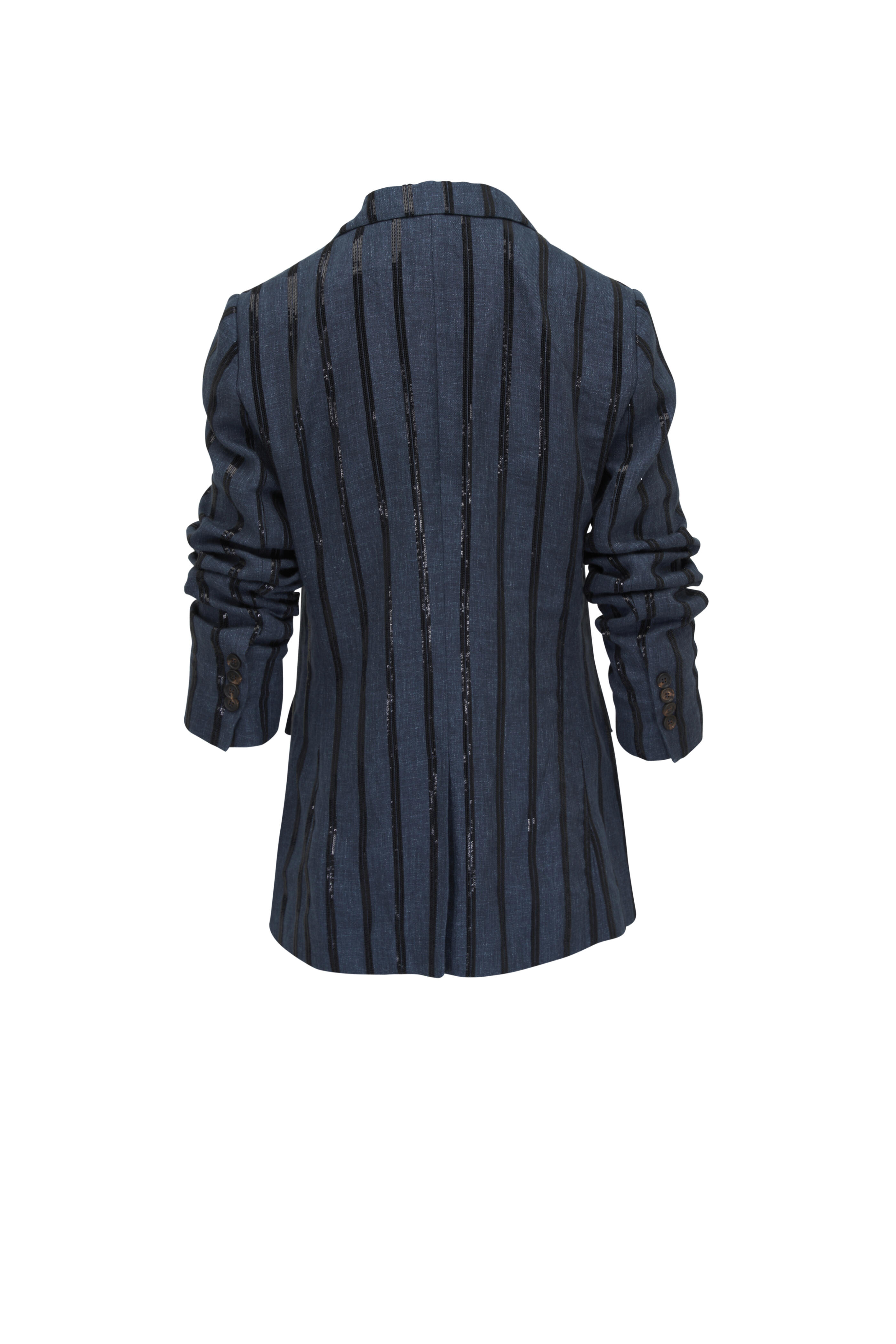 Brunello Cucinelli★素敵！Silk Sparkly Sequin Stripe Jacket Brunello Cucinelli☆素敵！Silk Sparkly Sequin Stripe Jacket